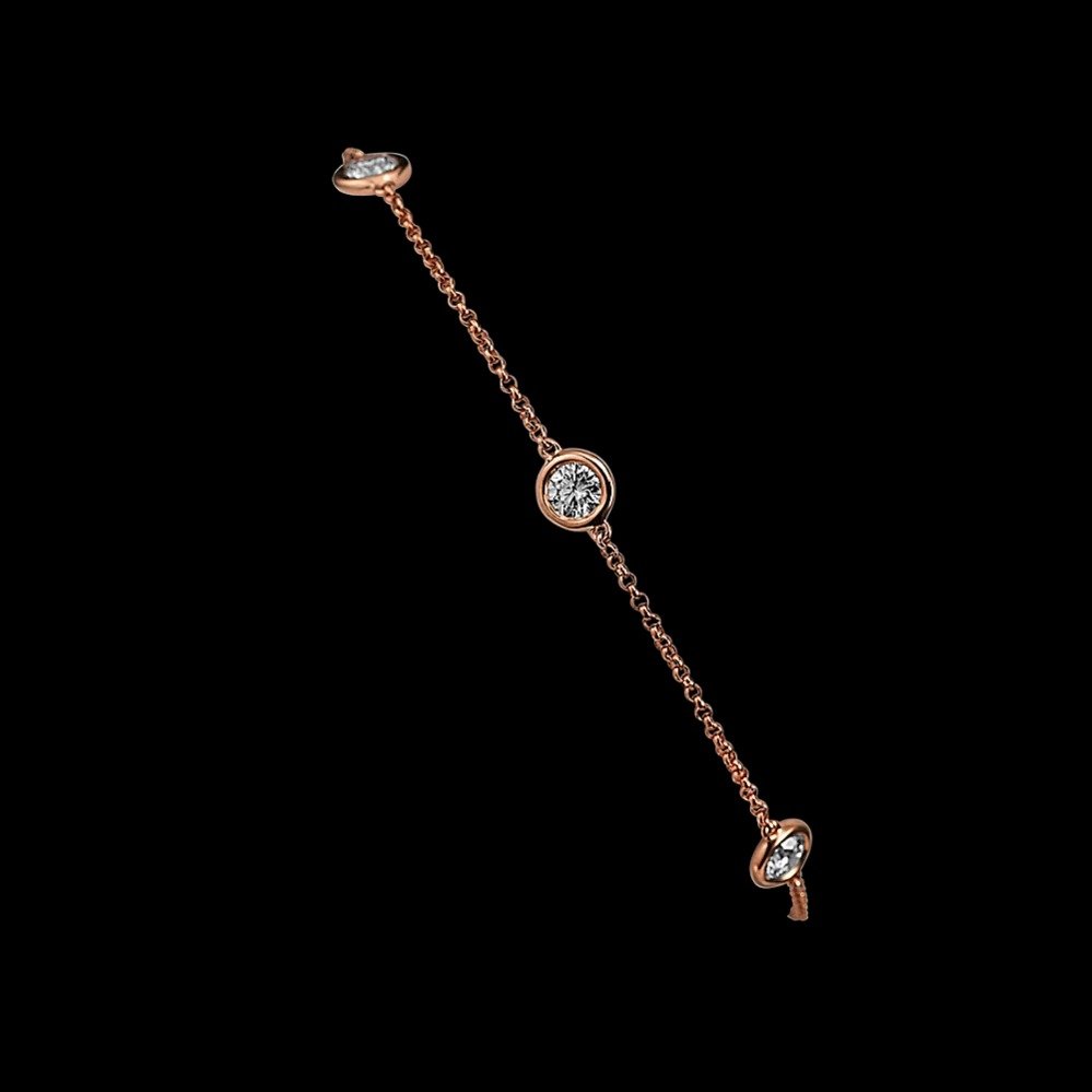 bezel-set-diamond-station-bracelet