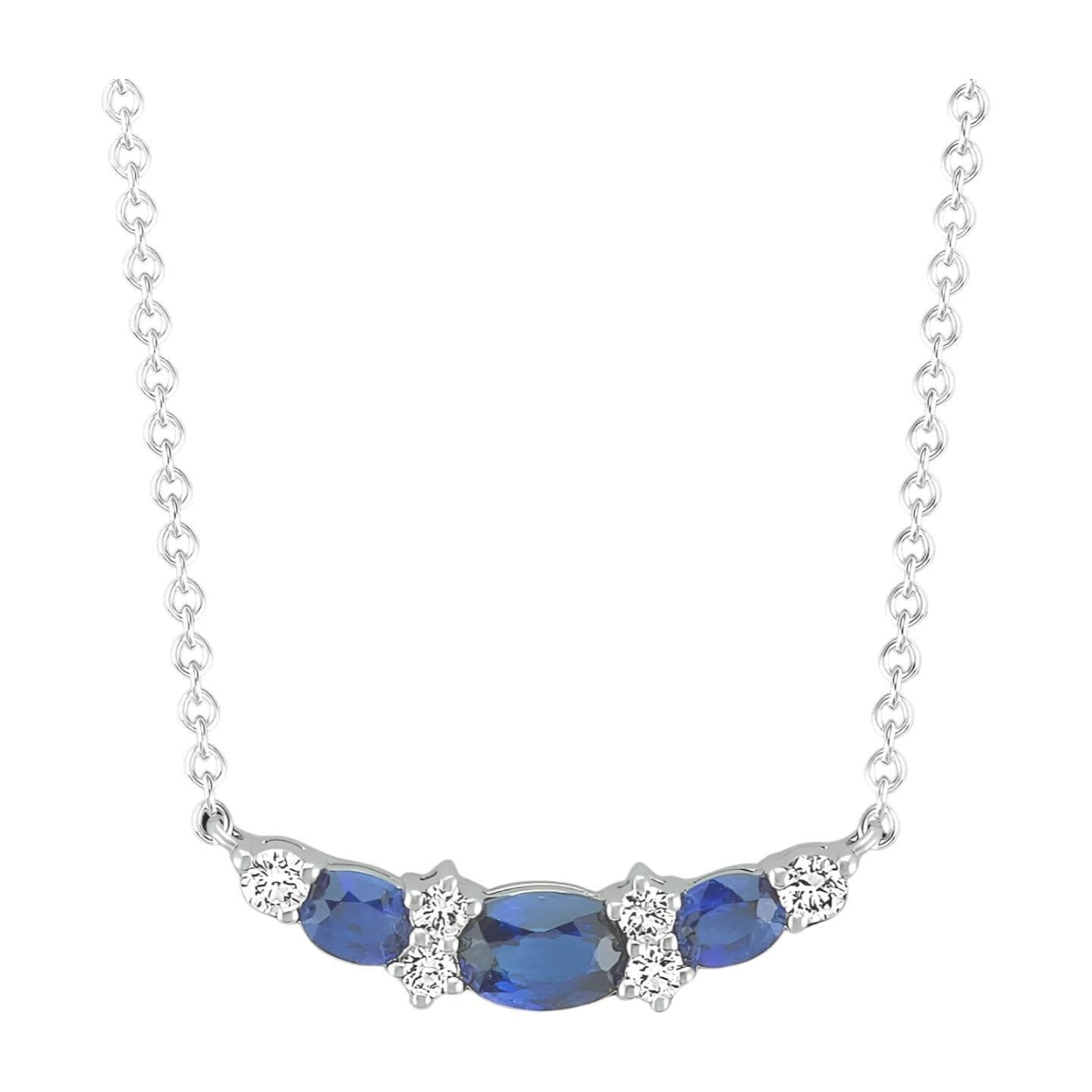 oval-sapphire-and-round-diamond-necklace