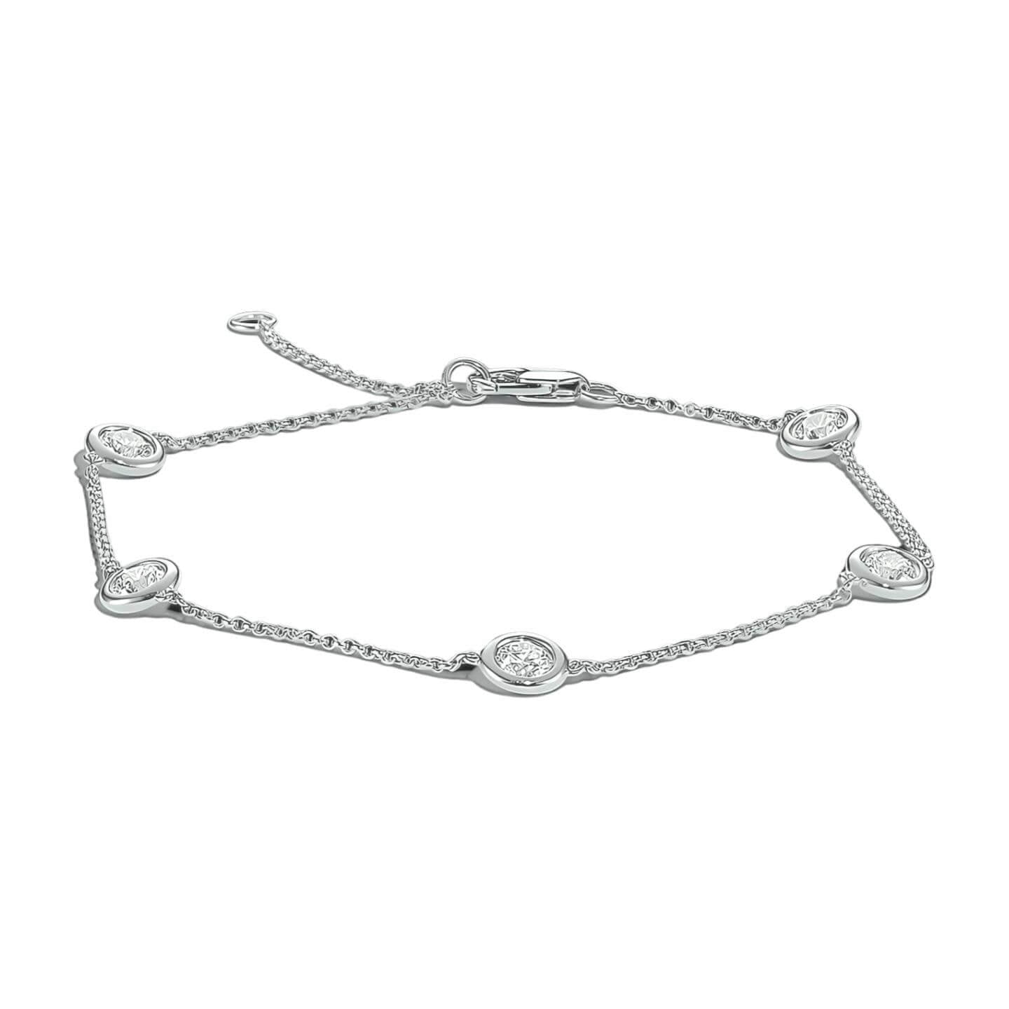 bezel-set-diamond-station-bracelet
