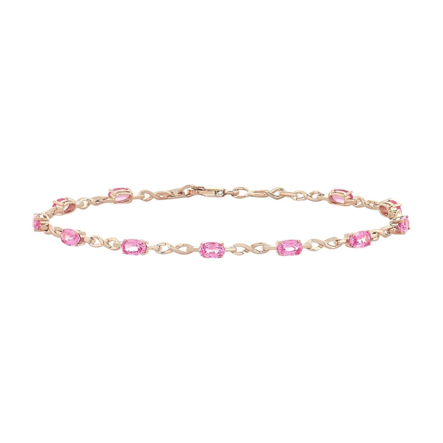 oval-pink-sapphire-bracelet
