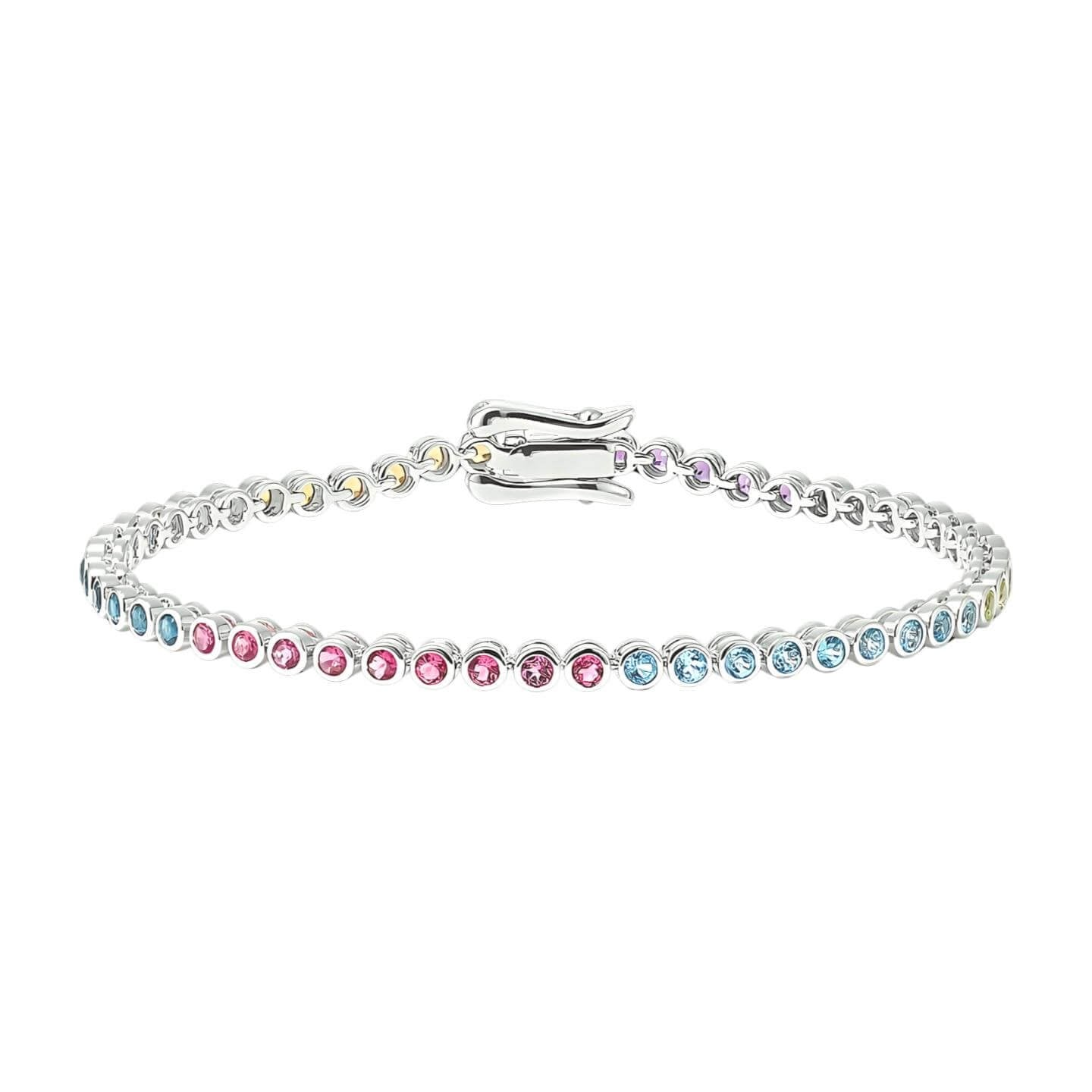 colorful-gemstone-tennis-bracelet