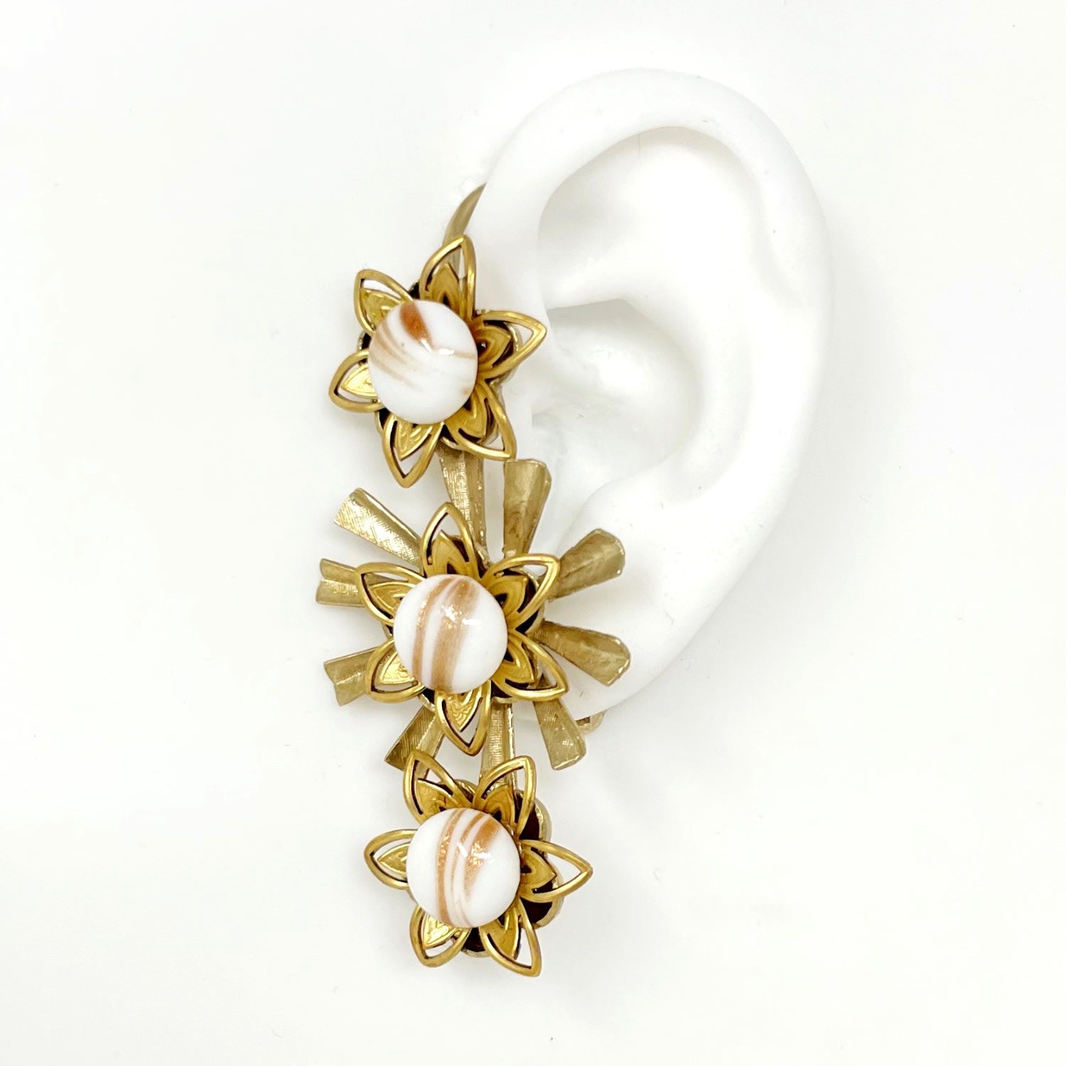 Kahlo Floral Ear Cuff