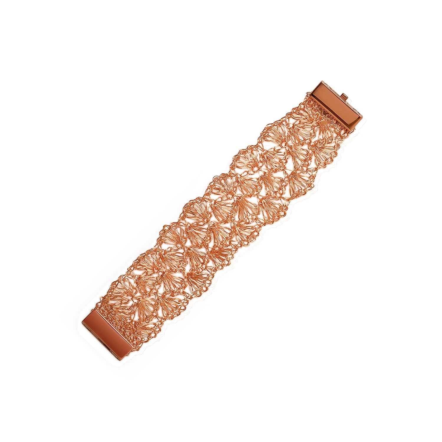 Rose Gold Shells Handmade Bracelet