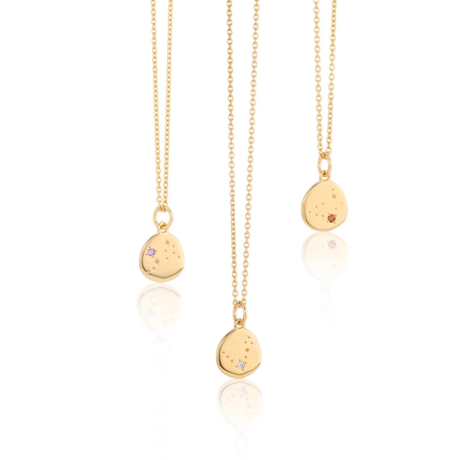 Inari Zodiac Capricorn Gold Vermeil Necklace
