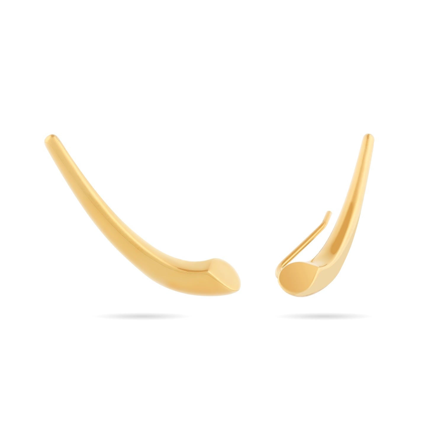 Waterdrop Ear Climber - Gold