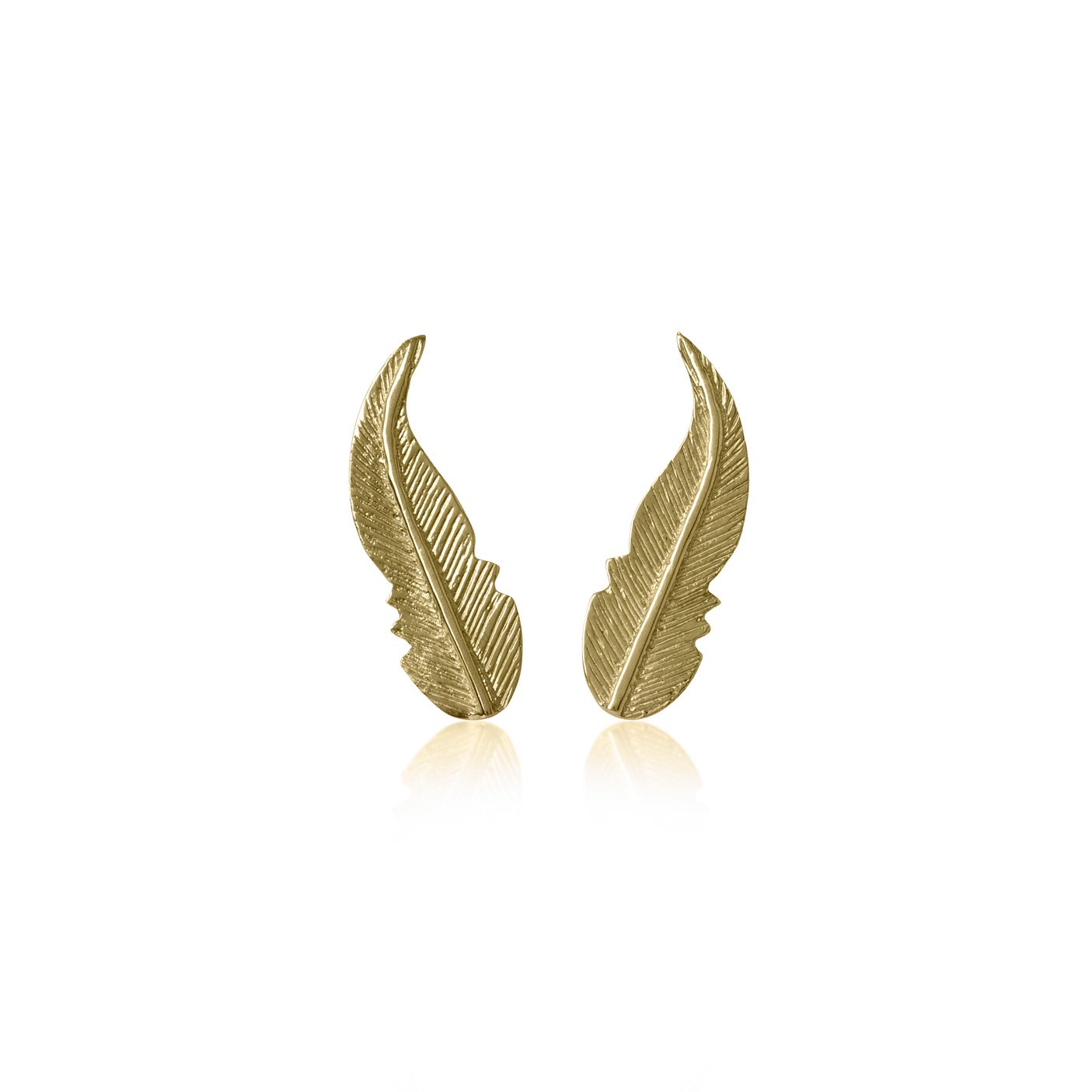 Earrings Feather