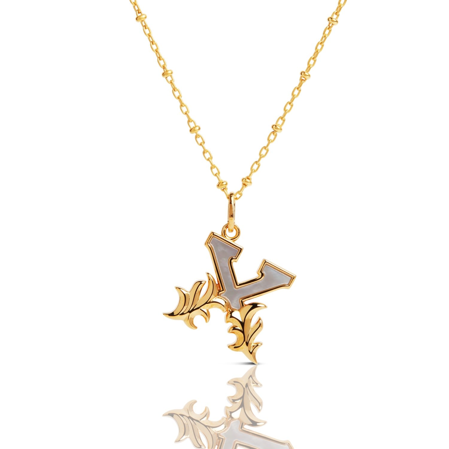 X – Gold With Mother Of Pearl