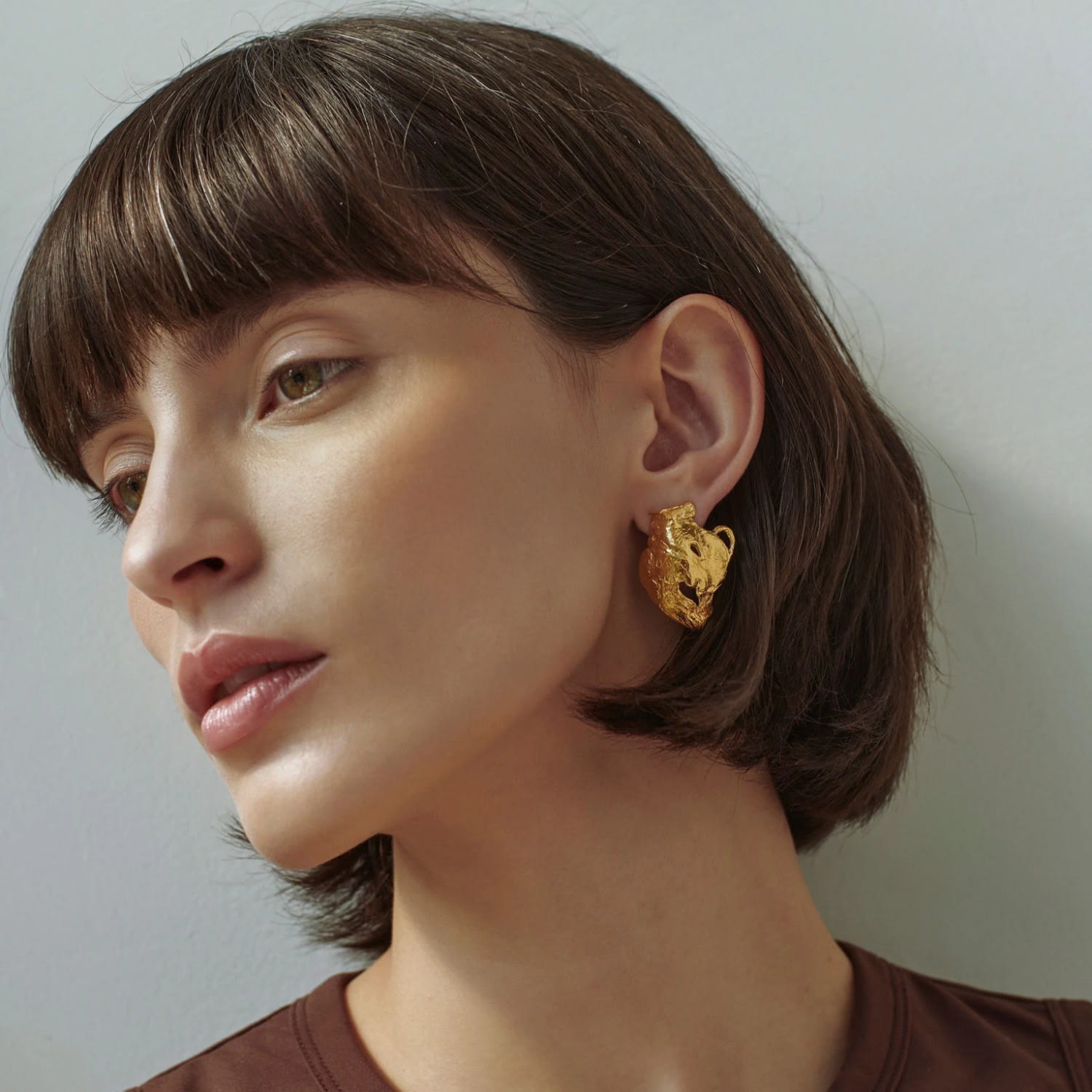 Vacation Amphora Earrings Gold