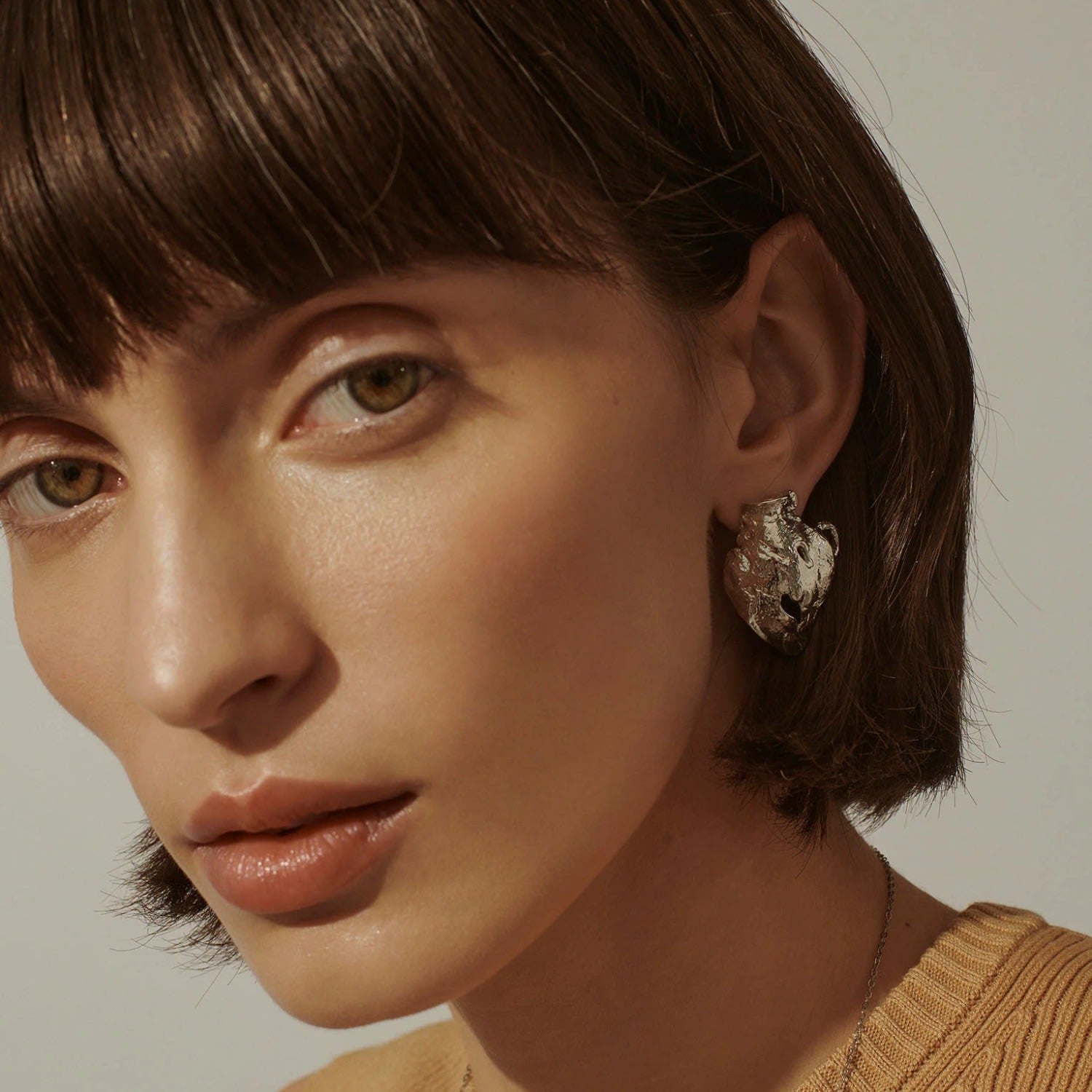 Vacation Amphora Earrings Silver