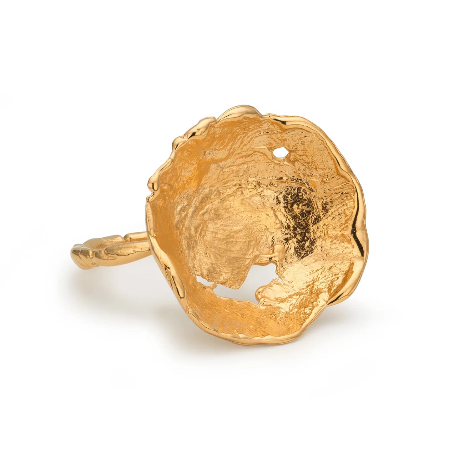 Vacation Sun Ring Gold