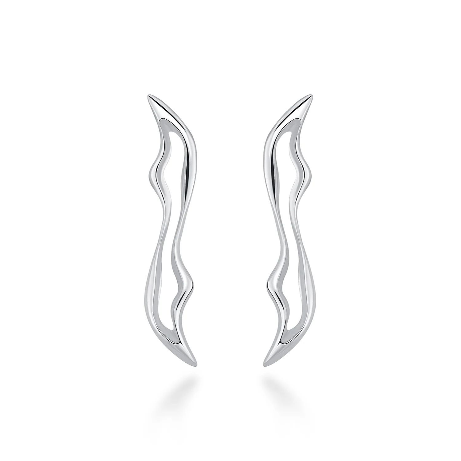 Vacuna Silva Silver Earing