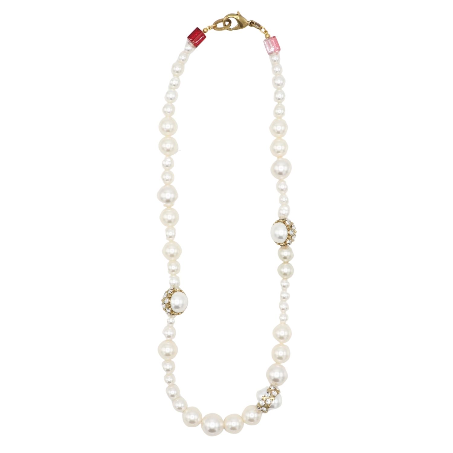 Valentina Necklace - Red