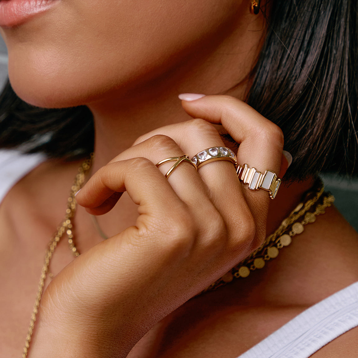 Valerie Gold Ring