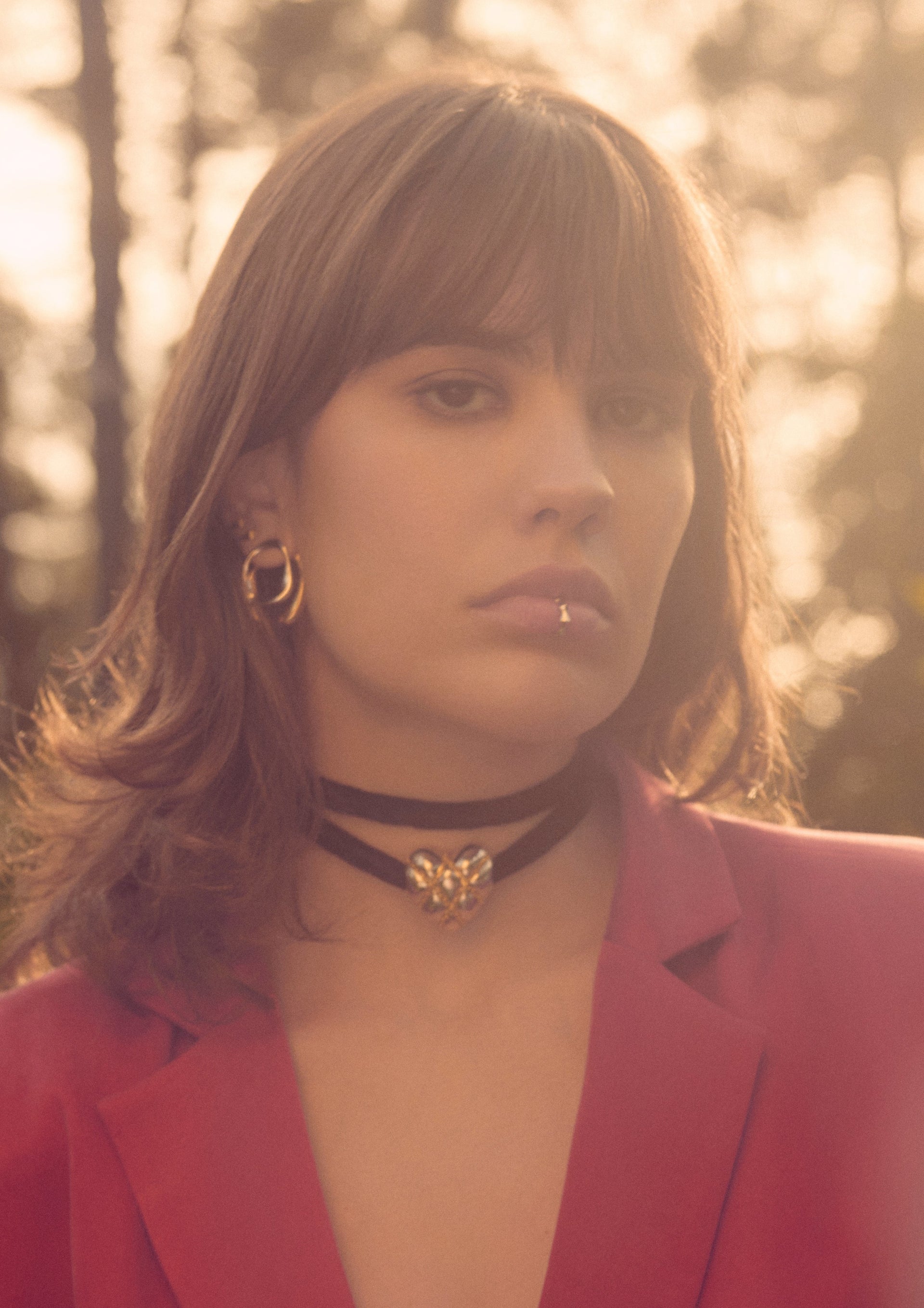 Wave Double Hoop Earrings Gold And Silver