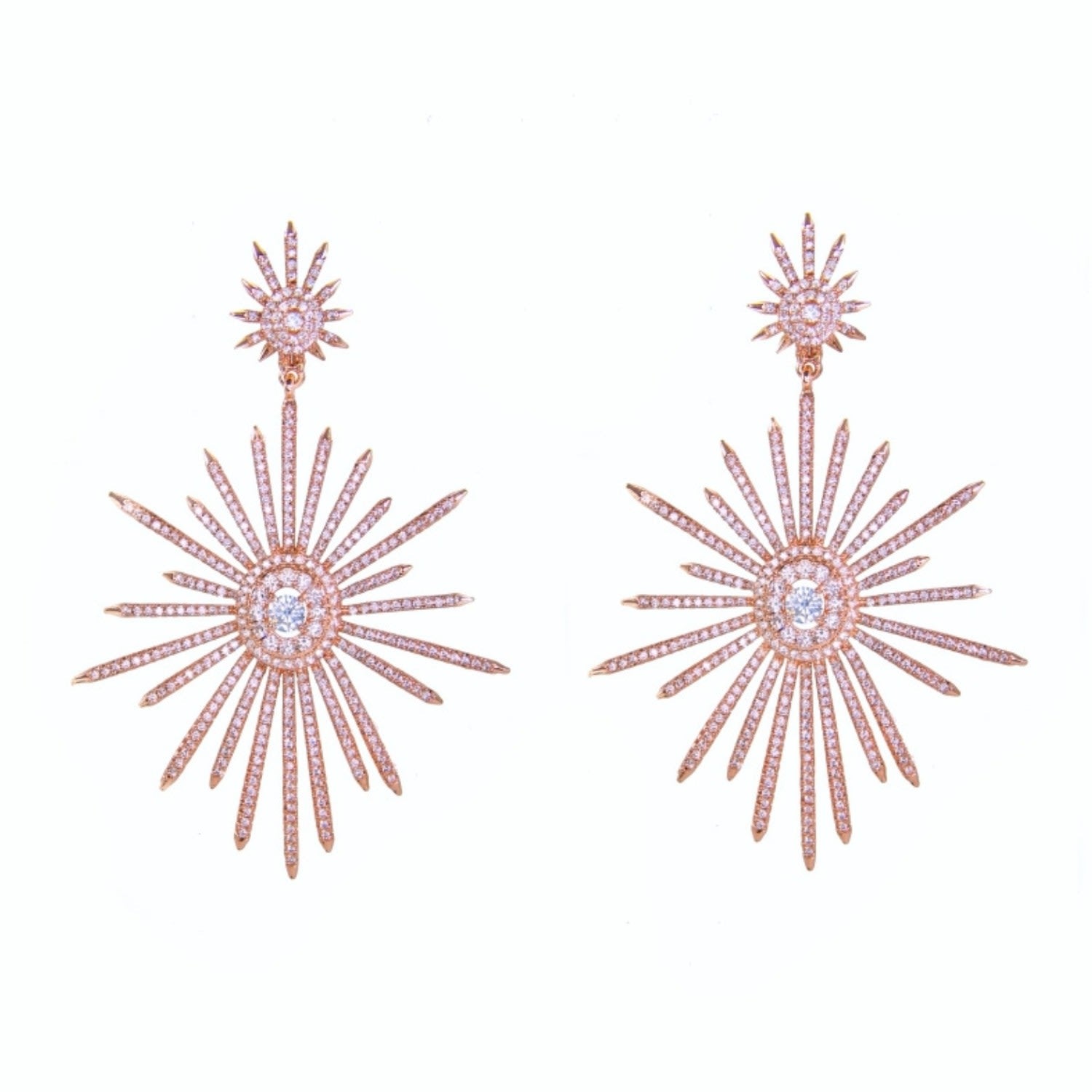 Venus Earrings - Rose Gold