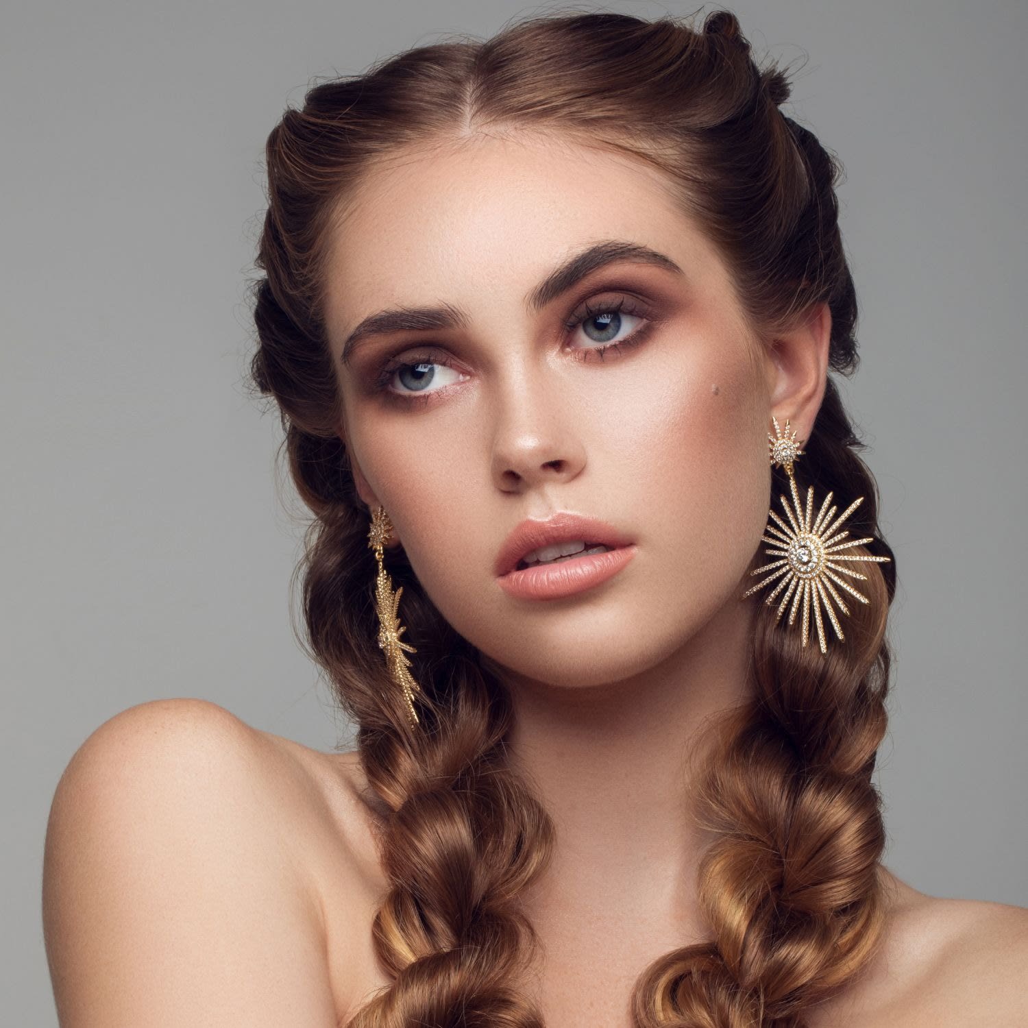 Venus Earrings - Rose Gold