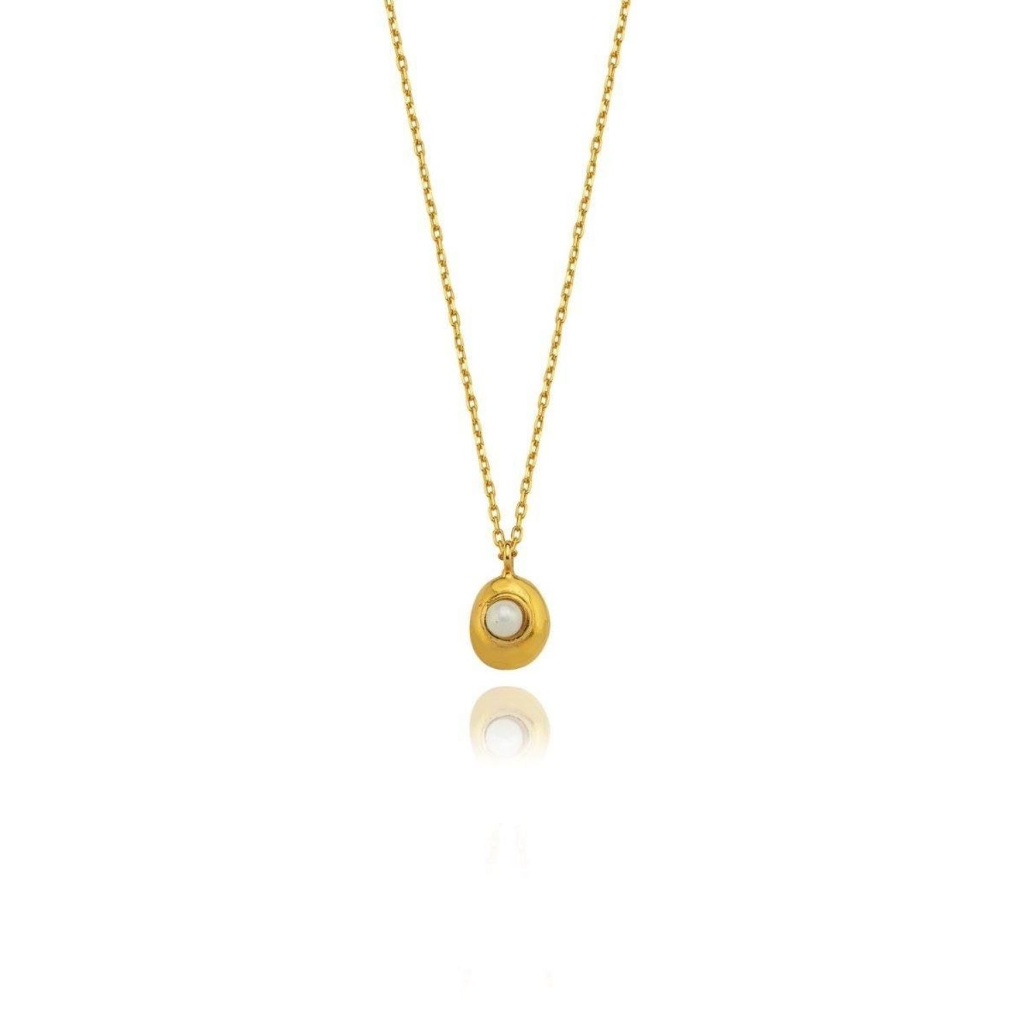 Vera Pearl Chain Necklace