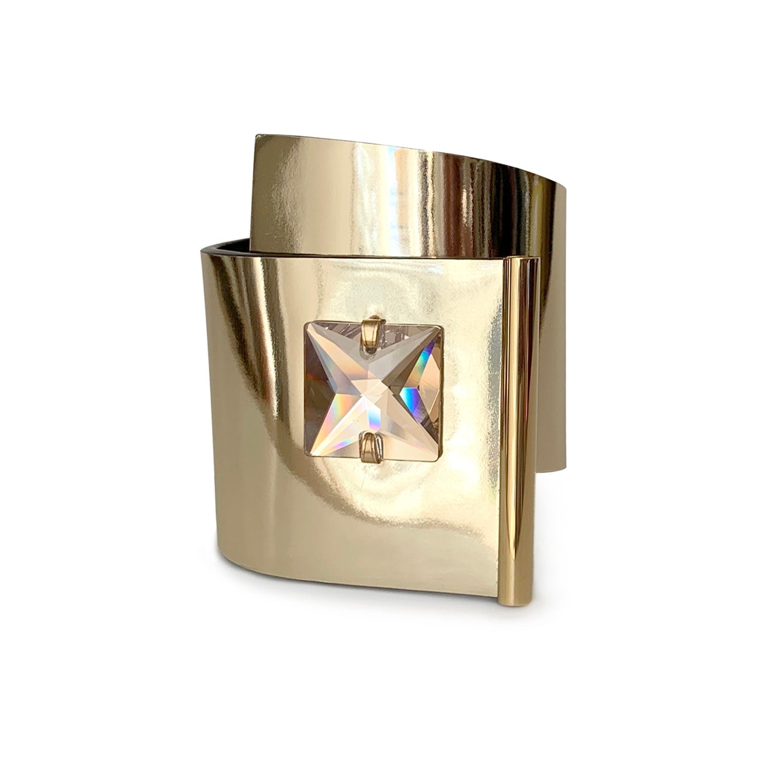 Luxury Versa Cuff Bracelet In Mirror Gold