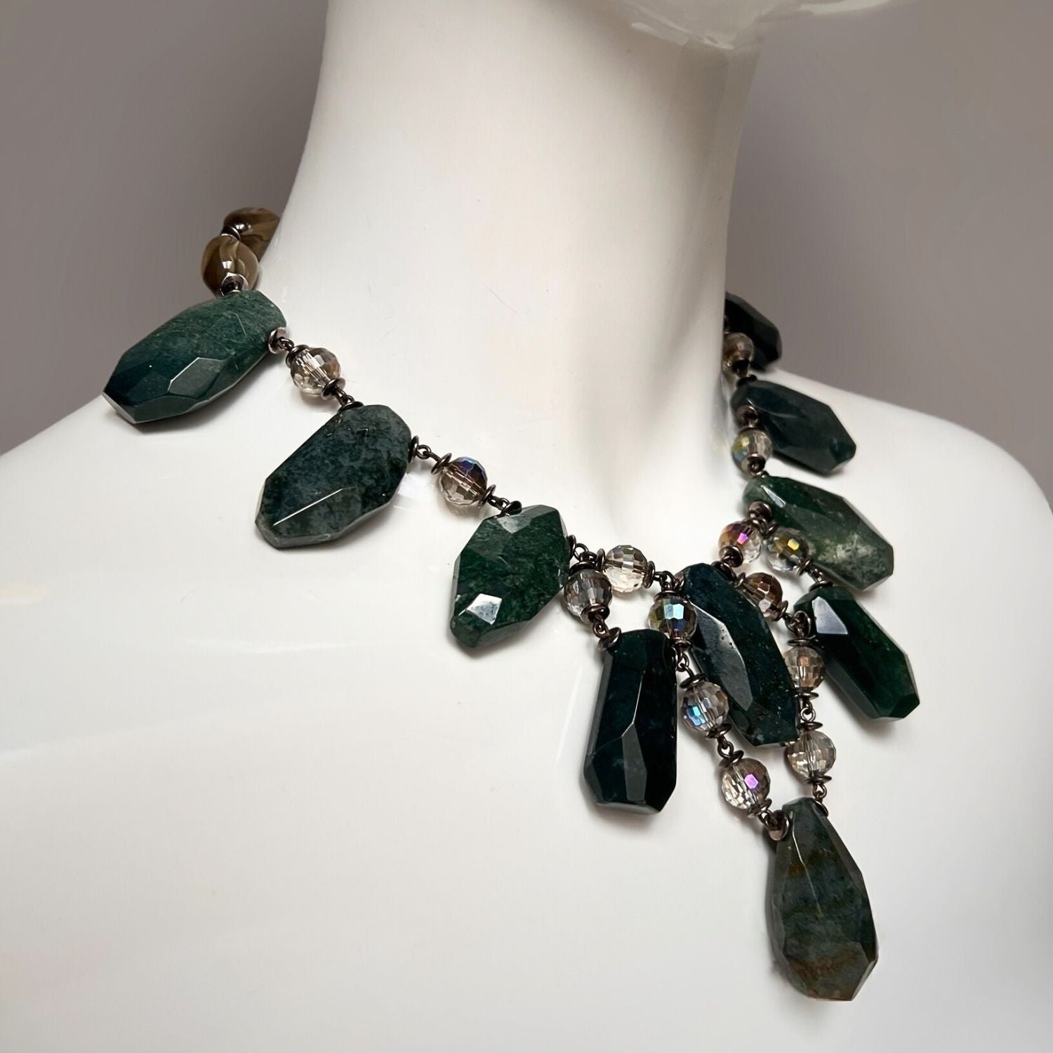 Versailles Vixen Jasper Necklace