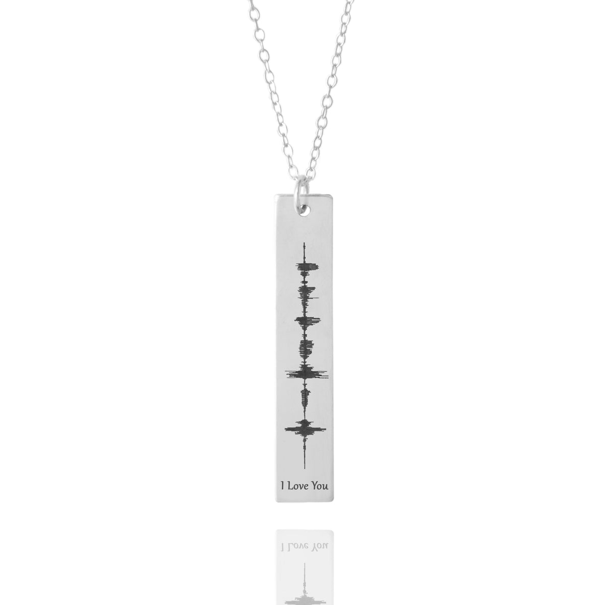 Vertical Sound Wave Necklace