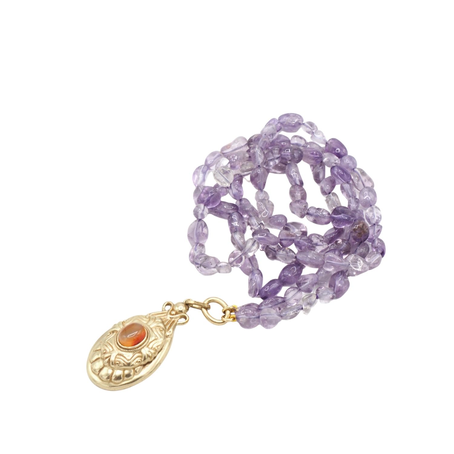 Vi Necklace - Purple