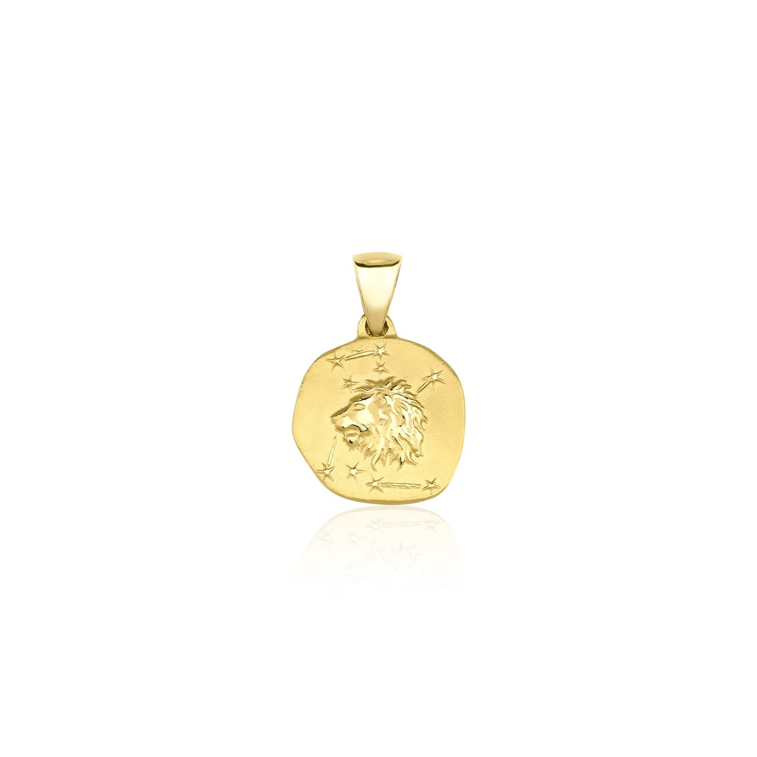 Vintage Leo Coin Pendant