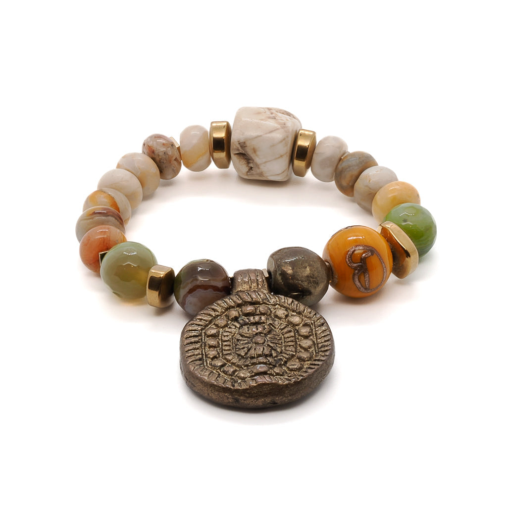 Vintage Style Unique Bracelet -Yellow