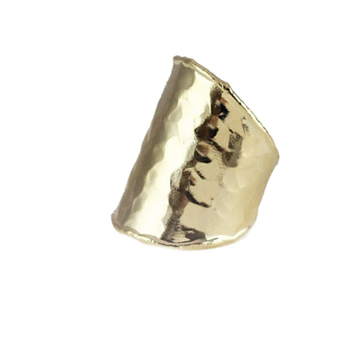 Viona Open Hammered Ring