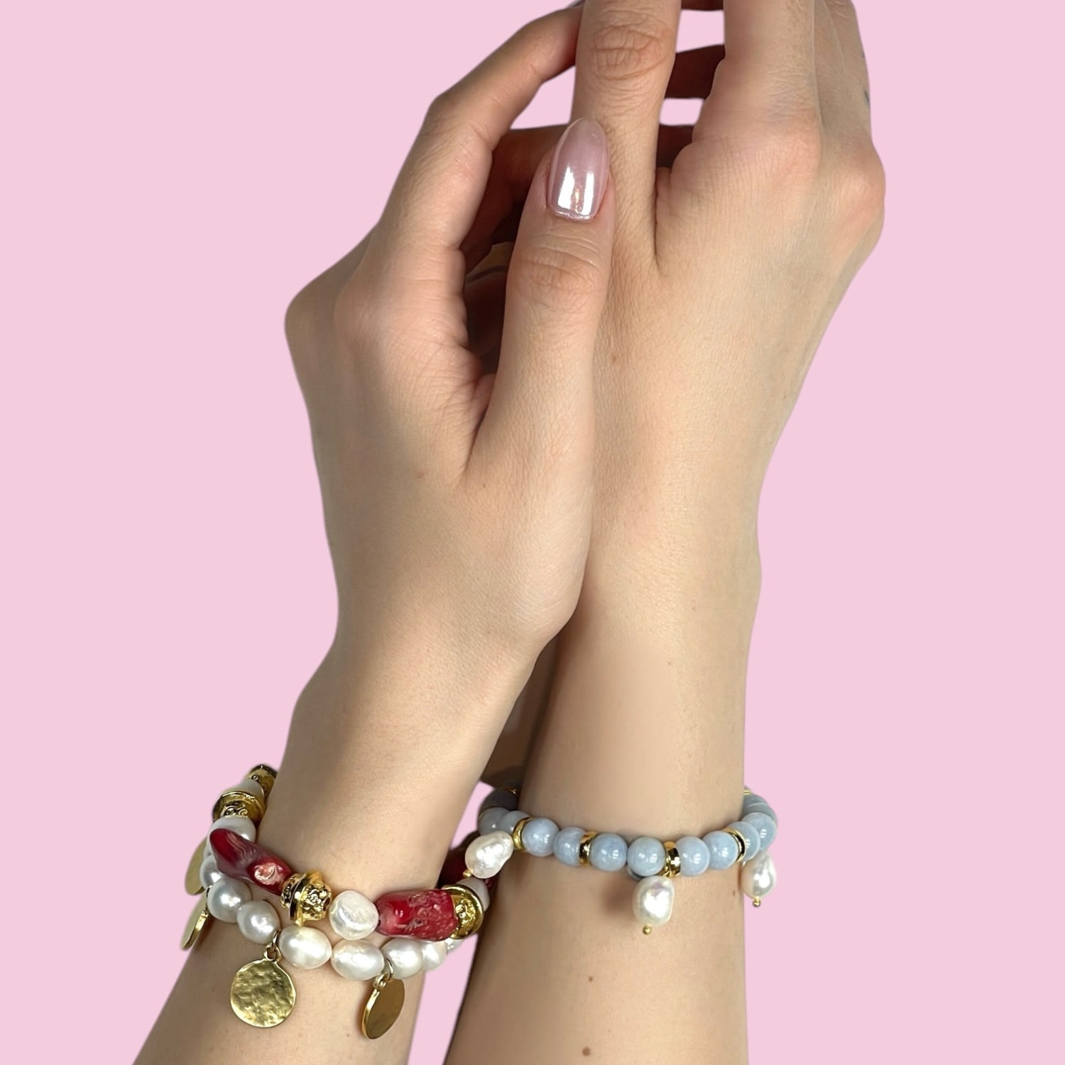 Vivienne Pearl Beaded Bracelet