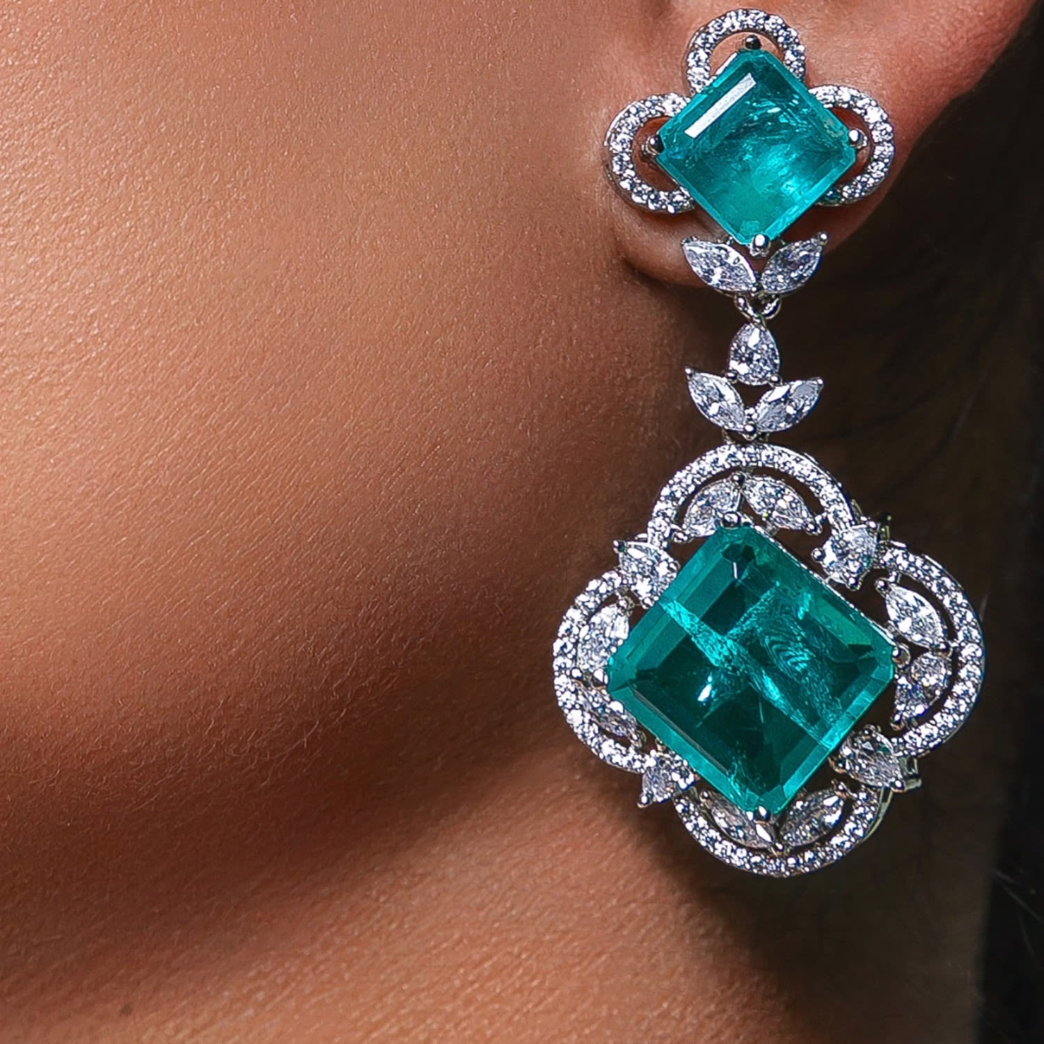 Voyage Sea Blue Earrings