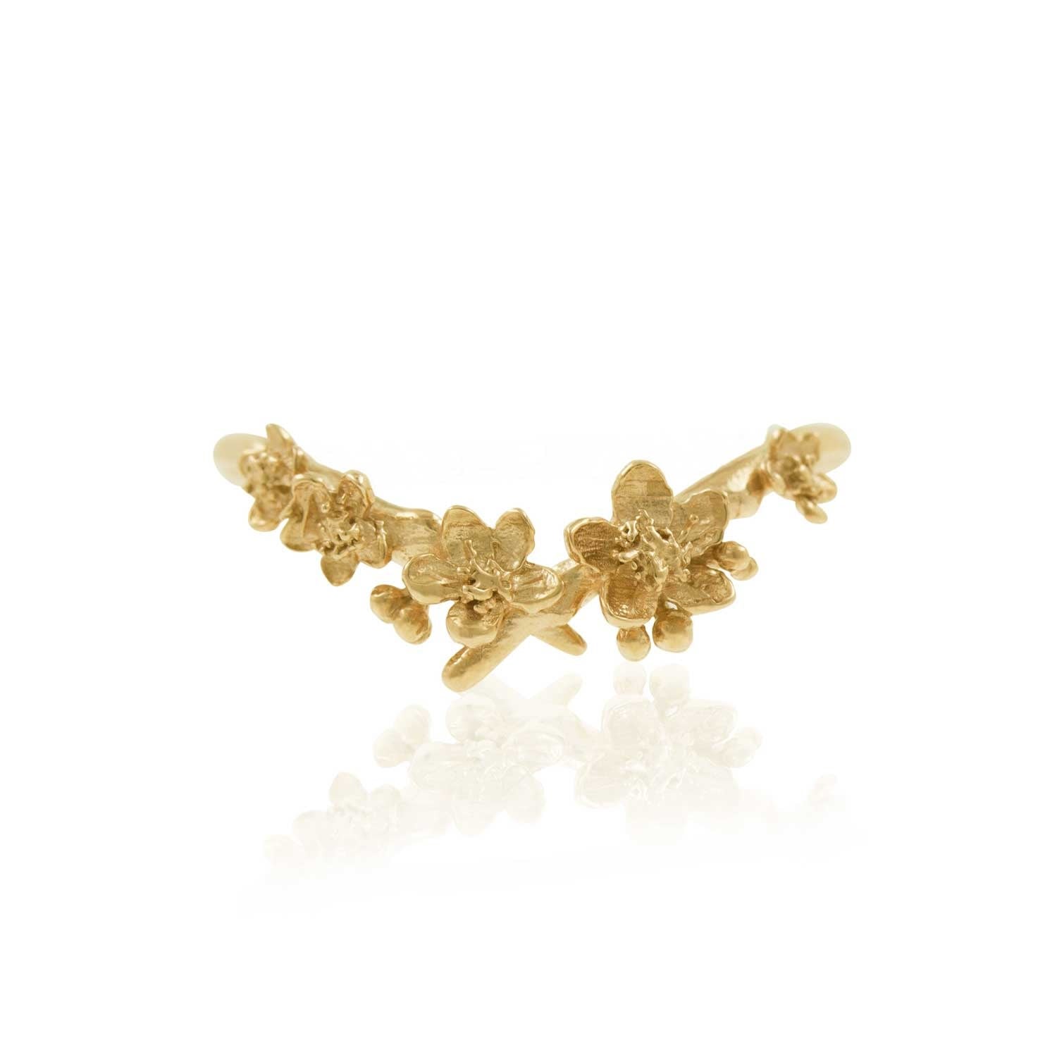 Cherry Blossom Ring – Gold