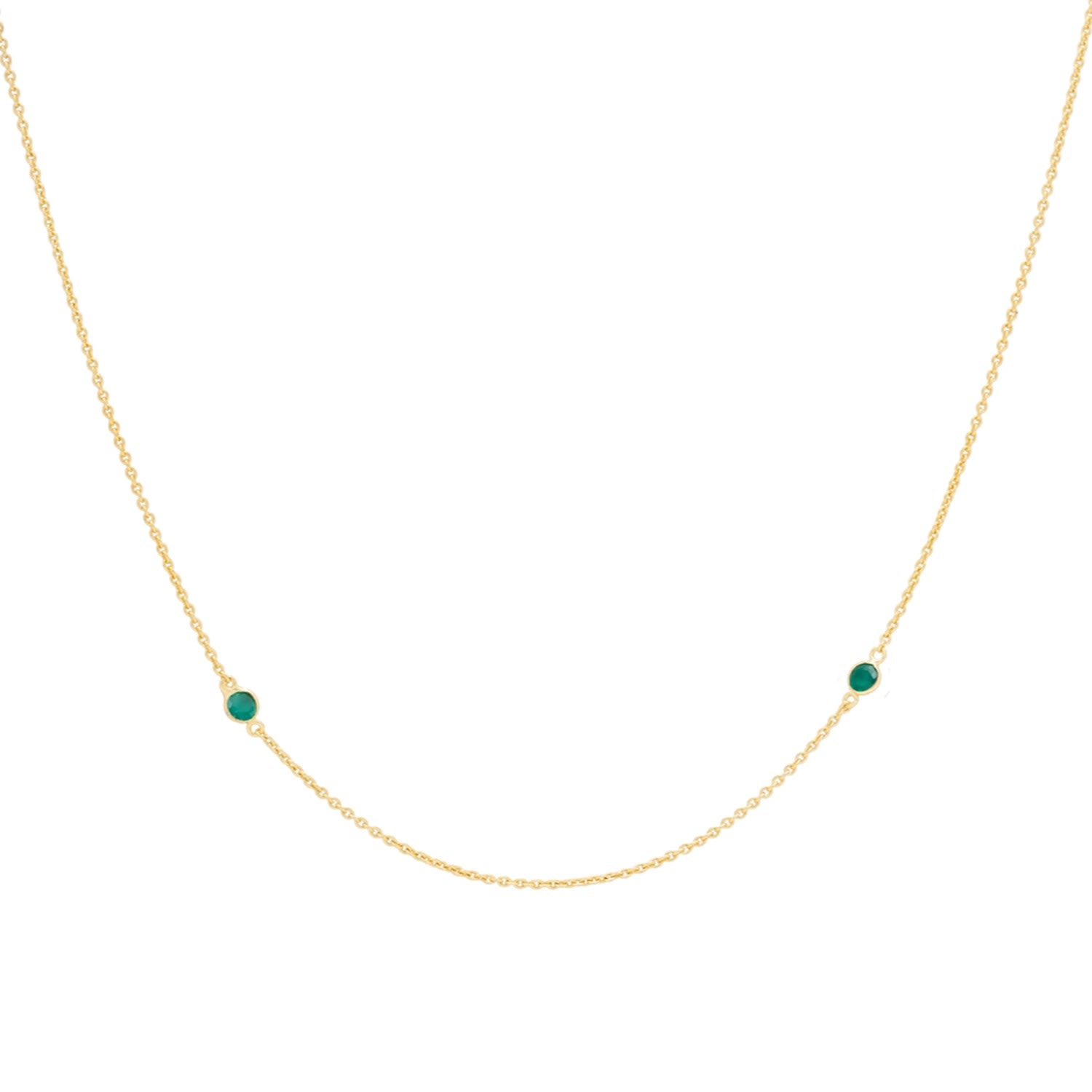 Taurus Goldplated Birthstone Chain