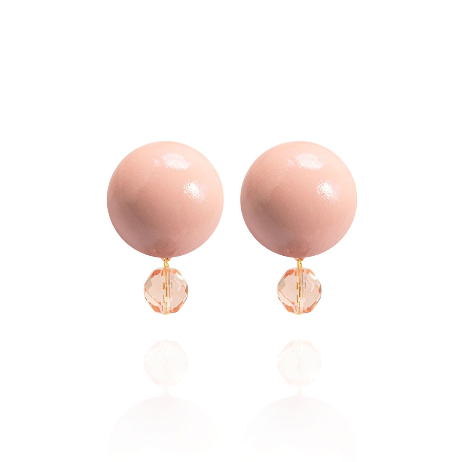 Luna Earrings In Classic Blush