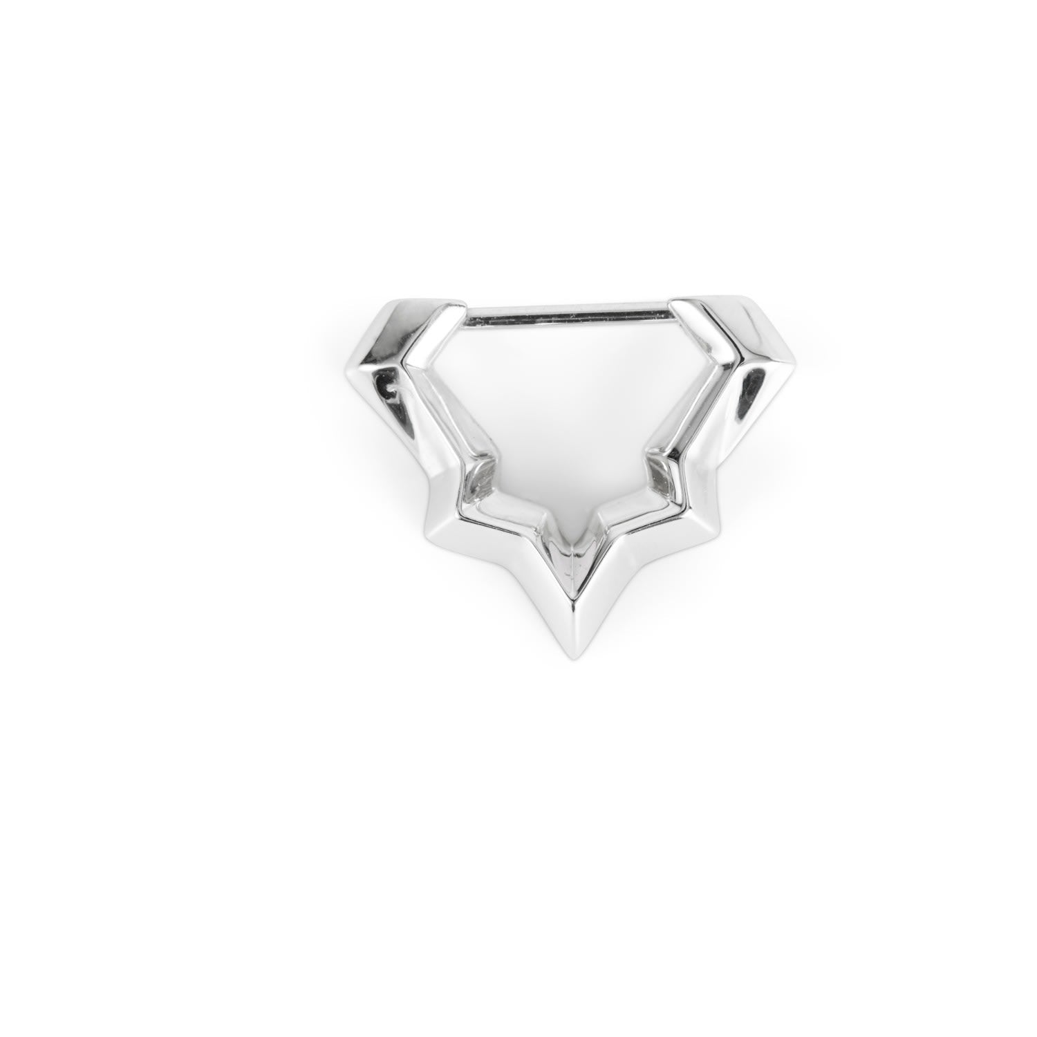 Septum Ring Hinged – Silver
