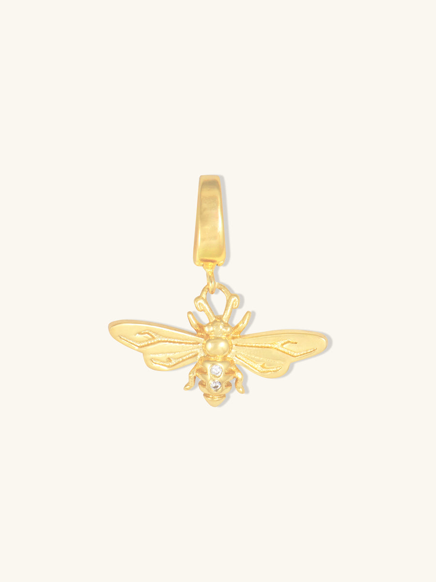 Bee Gold Charm
