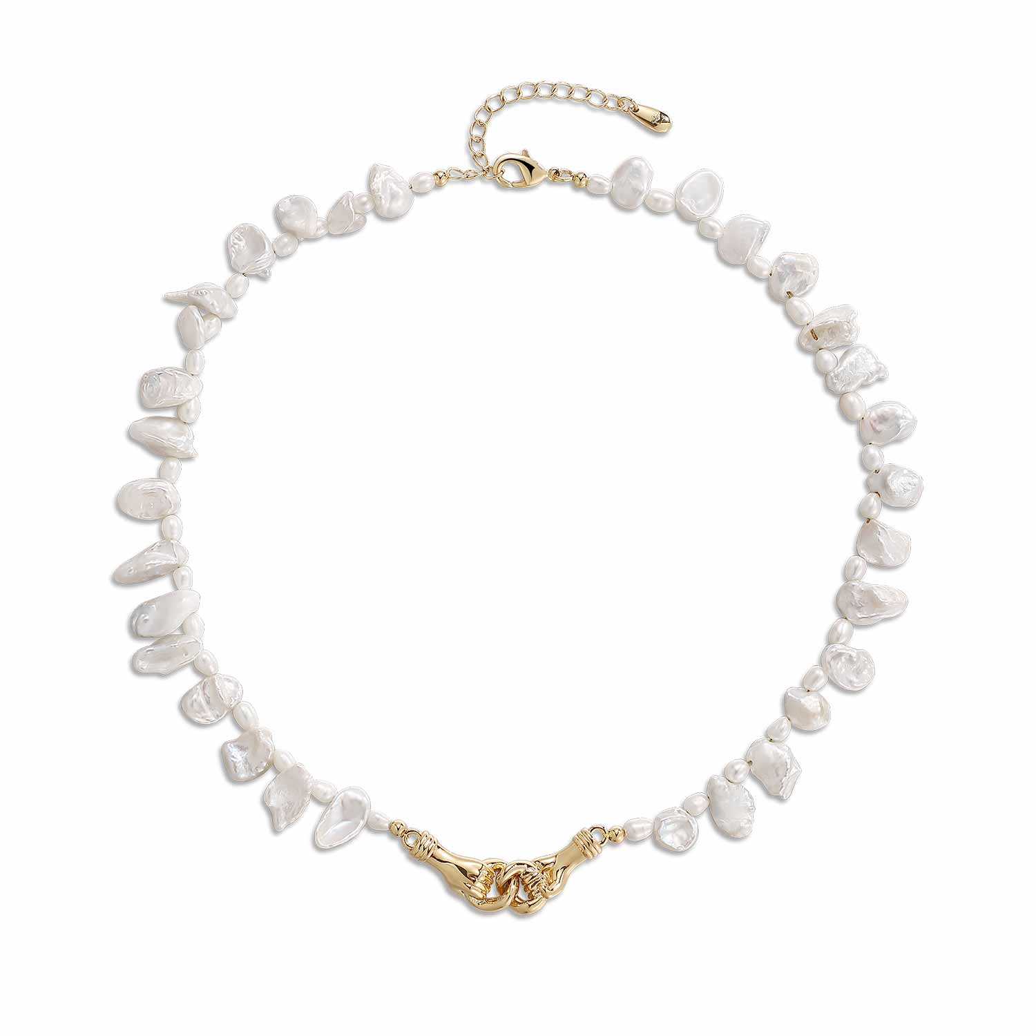Wave Kisses Pearl Necklace