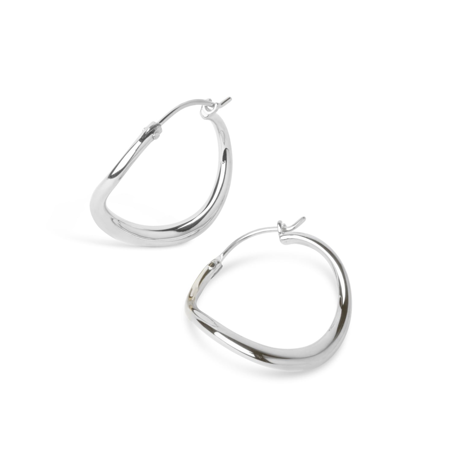 Wave Small Hoops