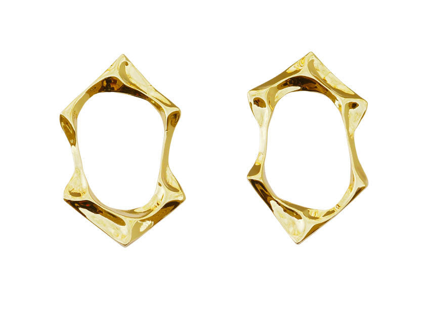 Waves Earrings - Golds