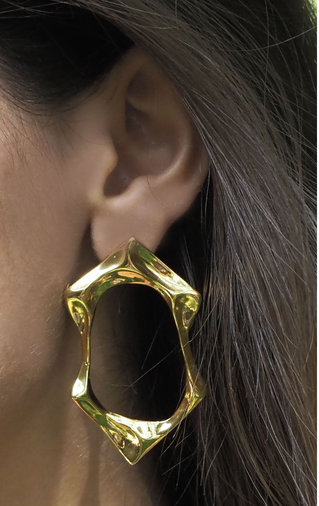 Waves Earrings - Golds