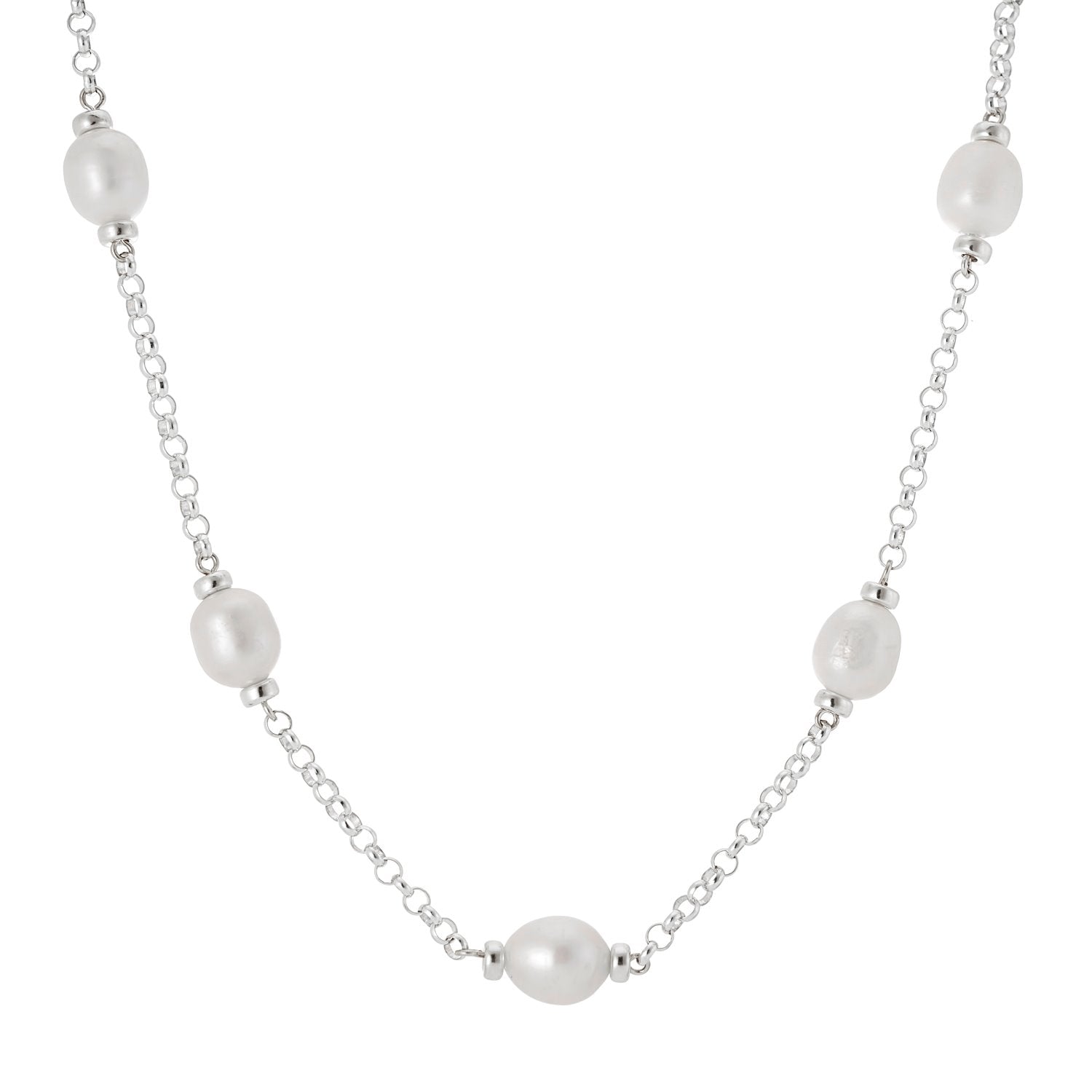 Courtfield Freshwater Pearl & Sterling Silver Necklace