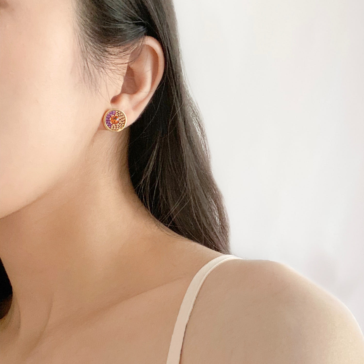 Infinity Stud Earrings - Nectar