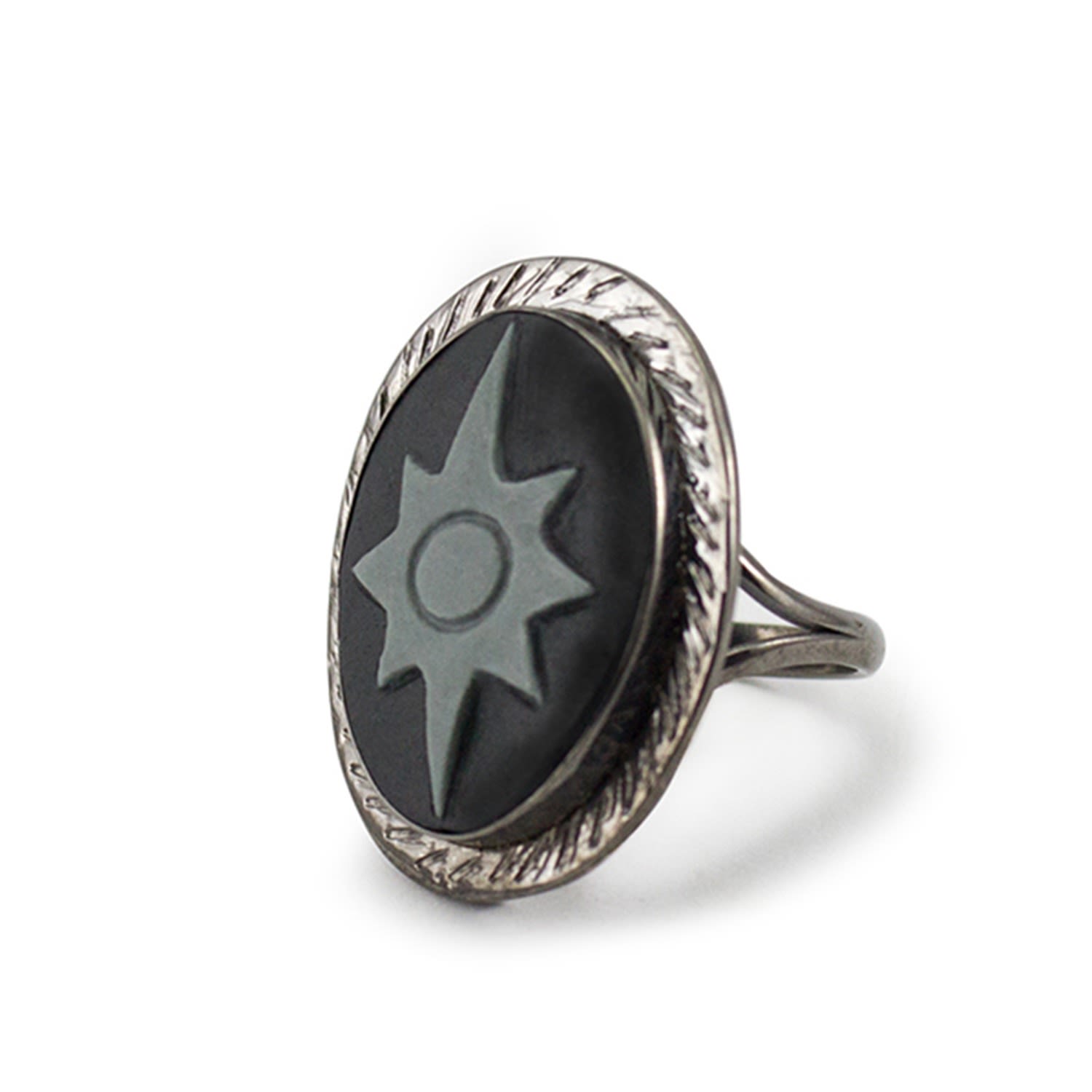 Polaris Cameo Ring