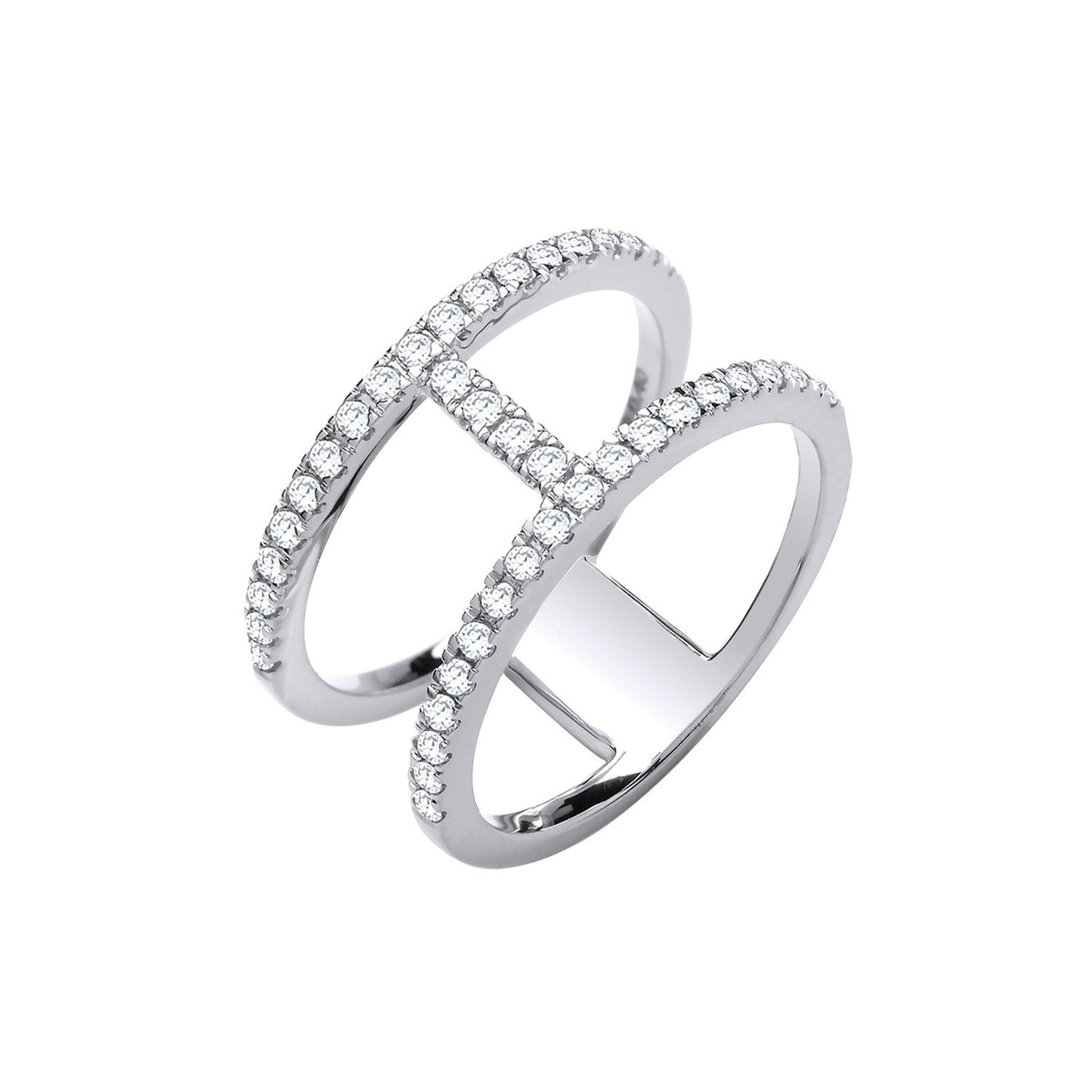 White Gold Diamond Ring