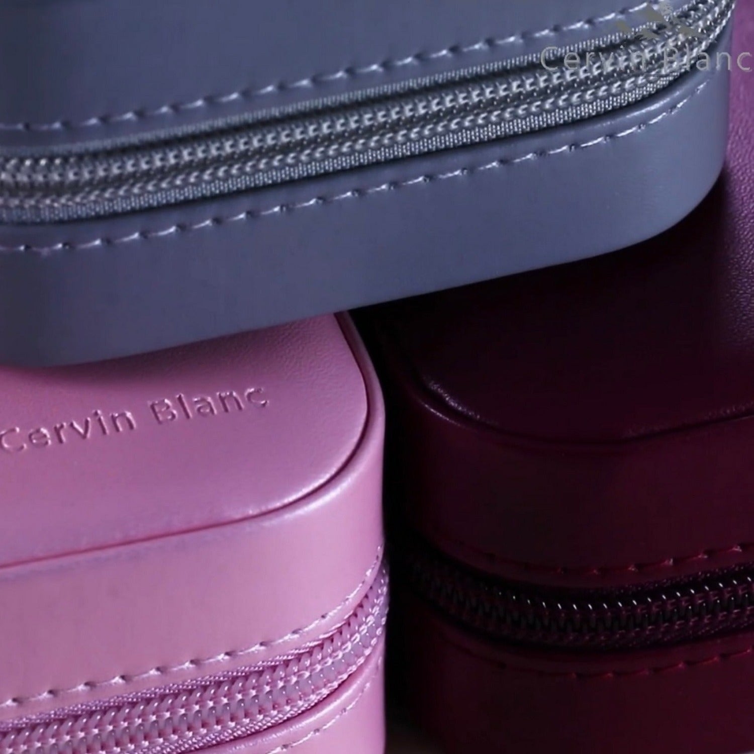 White Gold Emerald Cut Rectangular Stud