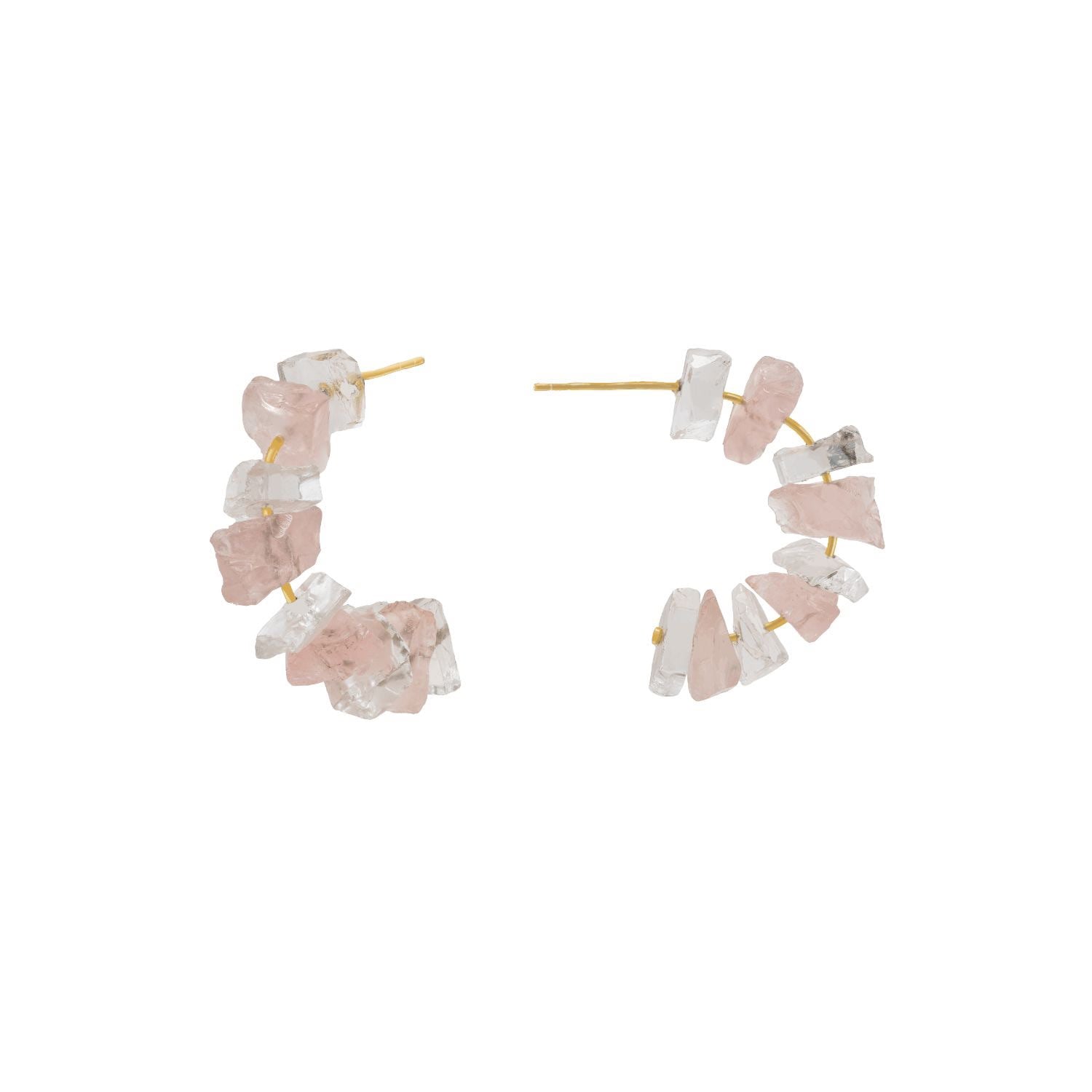 White Zanzibar Earrings