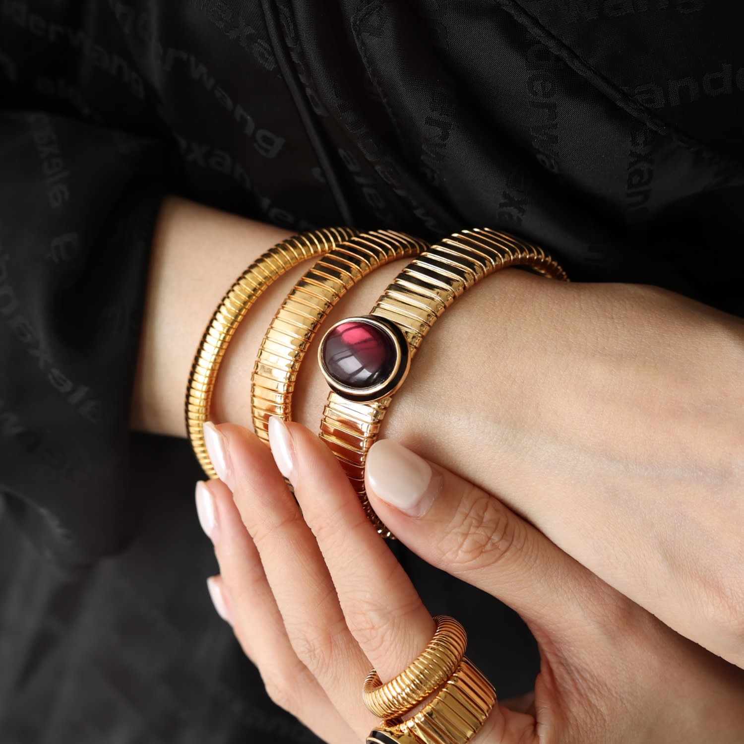 Wide Gladiatorl Minimalist Bracelet