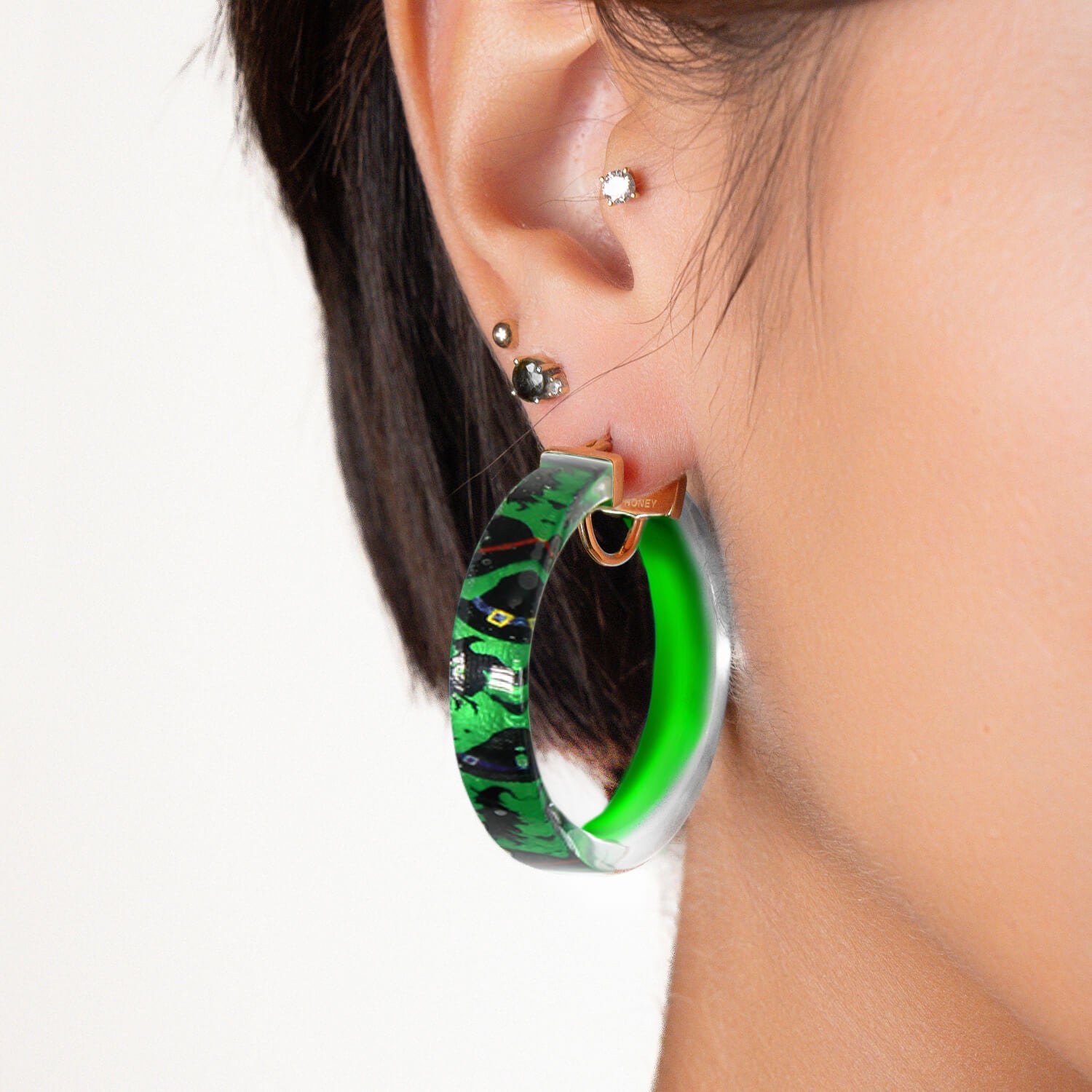 Witches Hoop Earrings