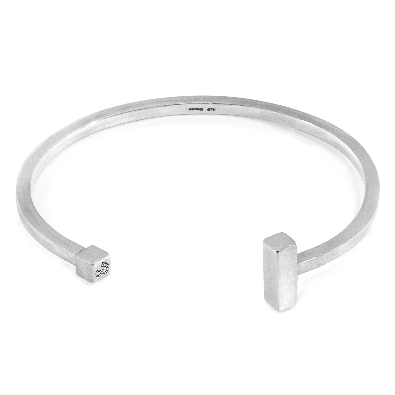 Faris Square Midi Wayfarer Silver Bangle