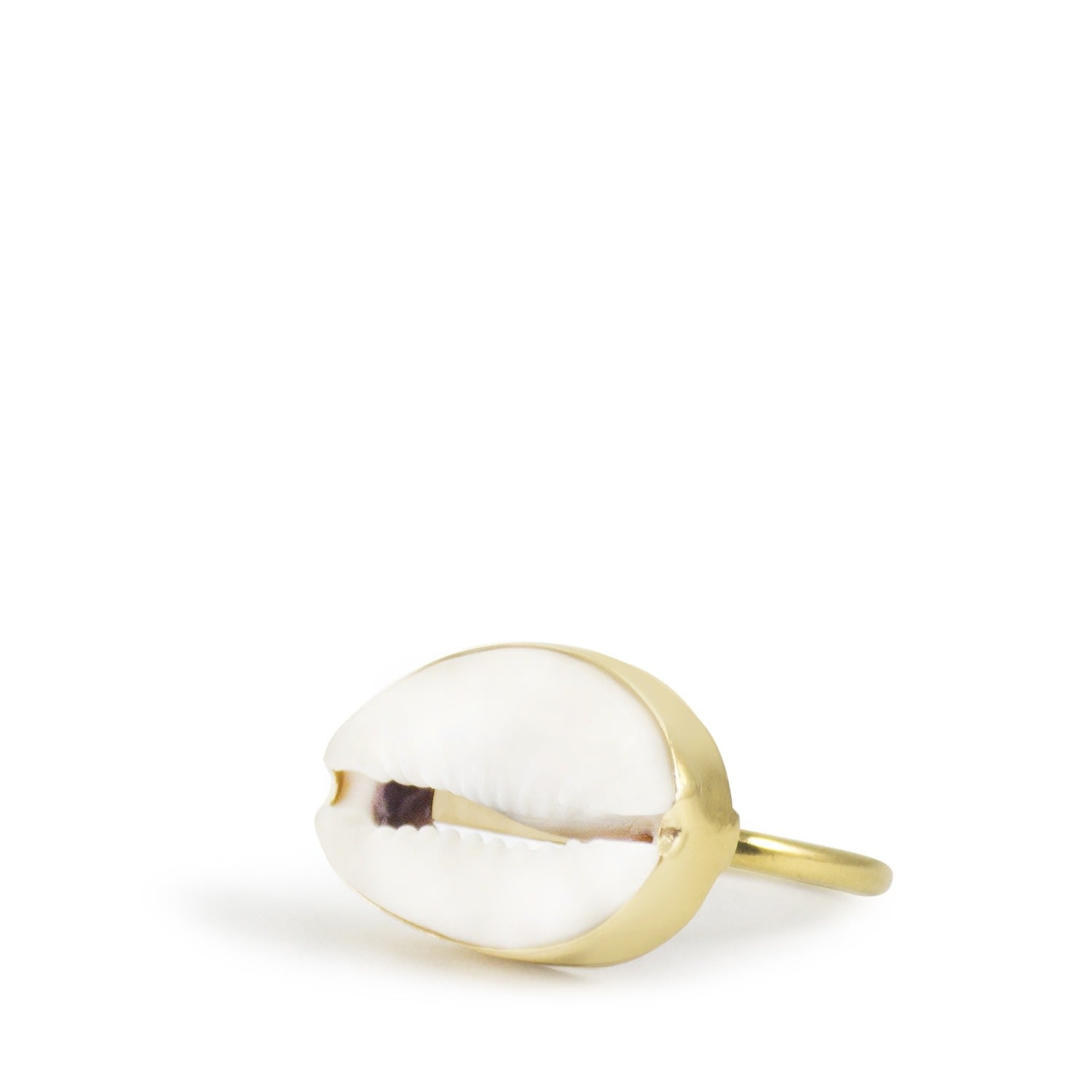 Cowrie Shell Ring