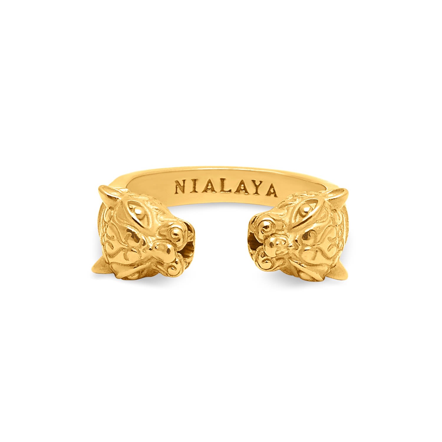 Women's Panther Ring In Gold